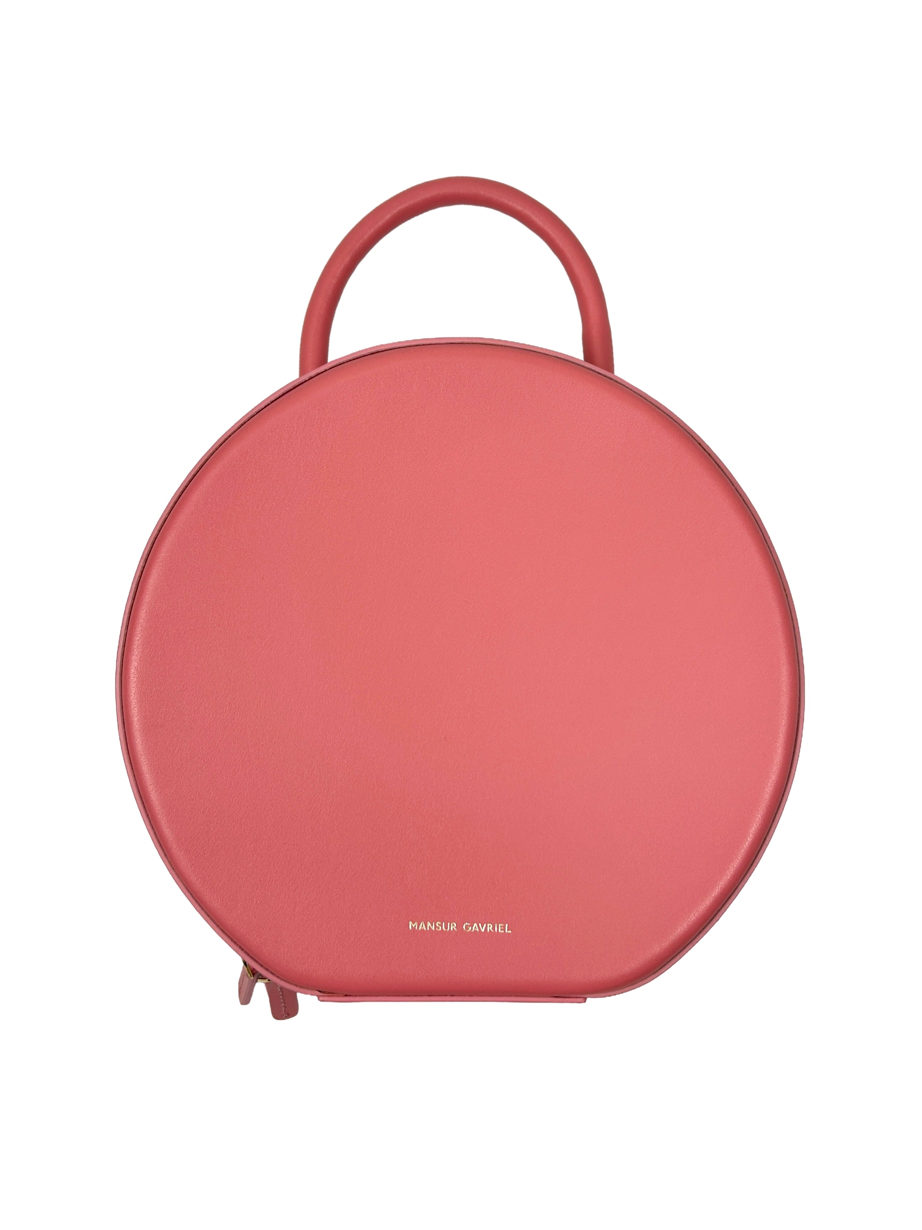 Mansur Gavriel Pink Calf Leather Circle Bag