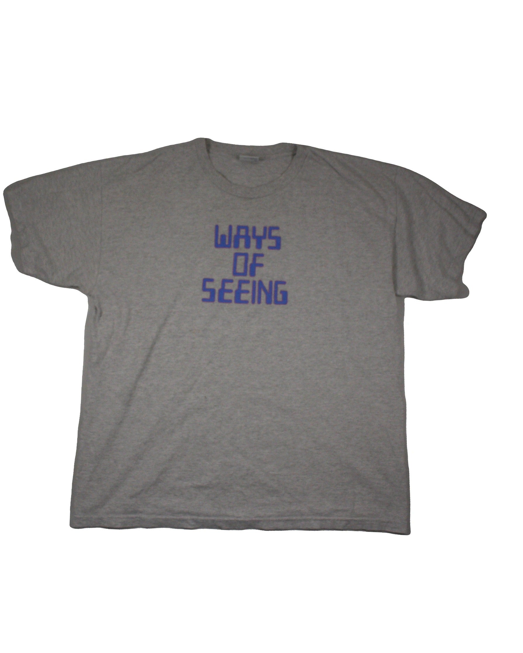 Sneeze Men's Light Grey/Blue/Purple "Ways Of Seeing" Heather Tee – Size XXL