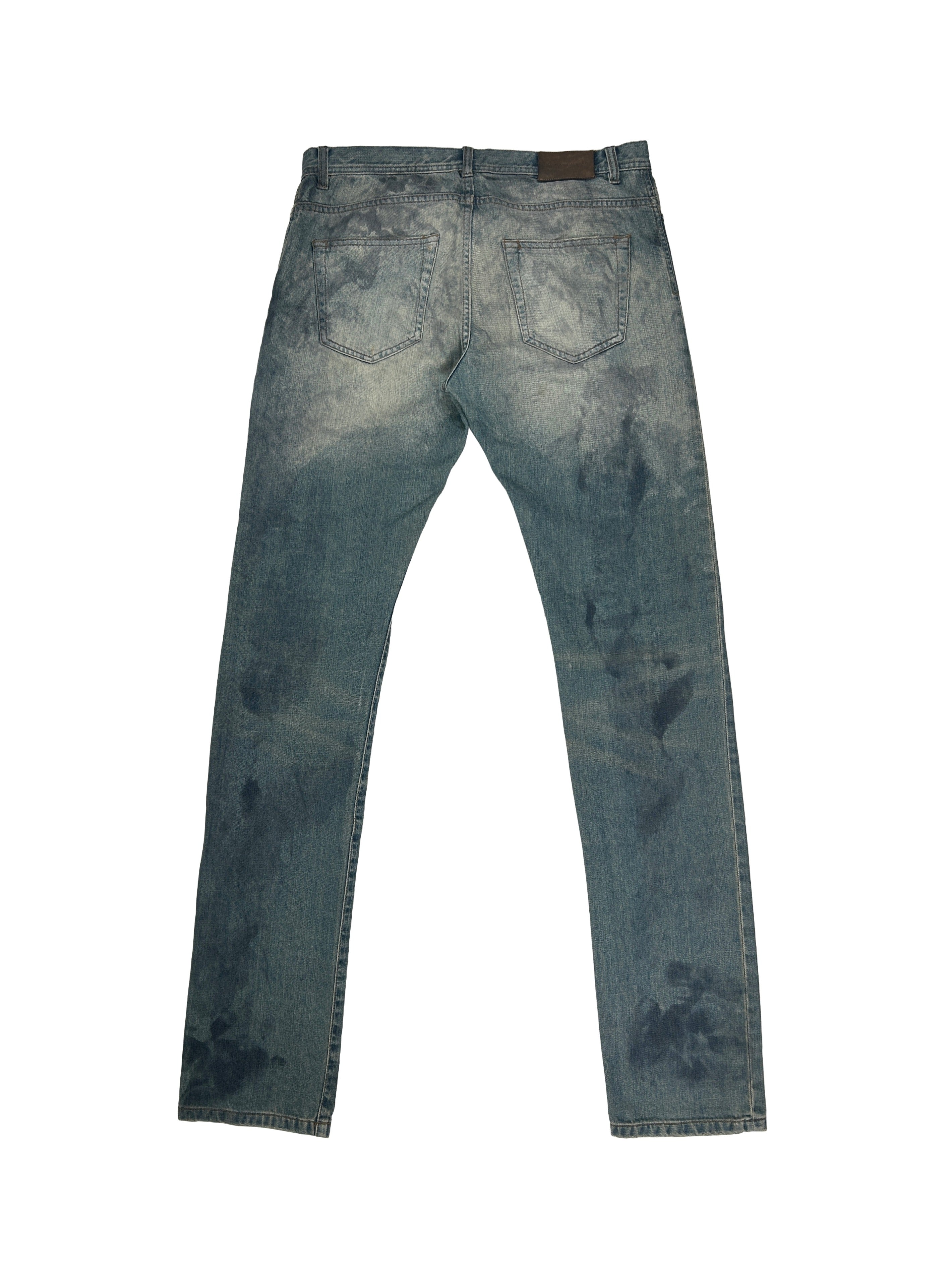 Nicolas Andreas Taralis Size 31 Acid Wash Jeans