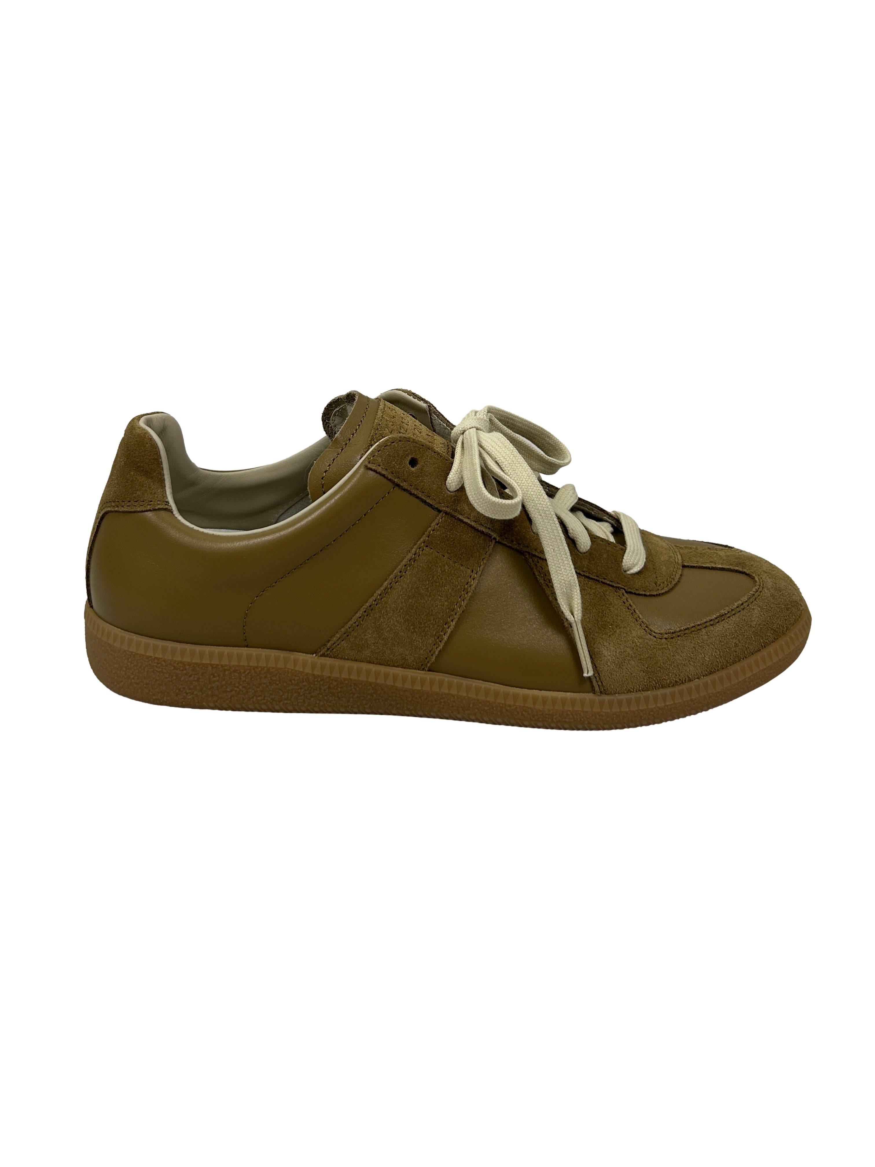 Maison Margiela Size 43 Khaki Replica Sneakers