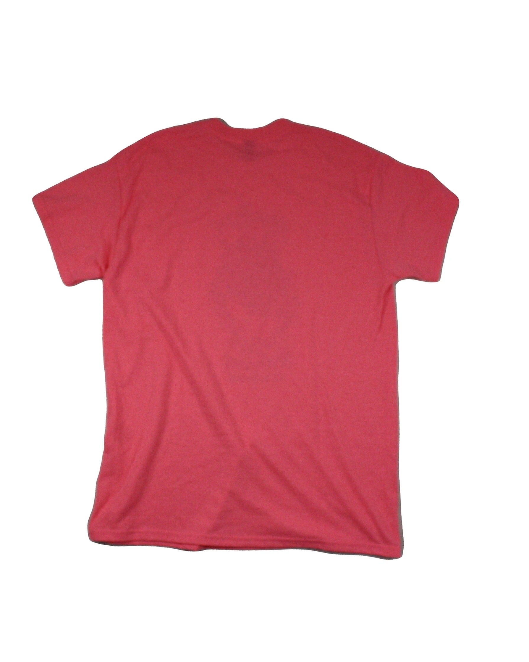 Gildan Women's Pink/Black Cloudman Graphic Short Sleeve Tee – Size M