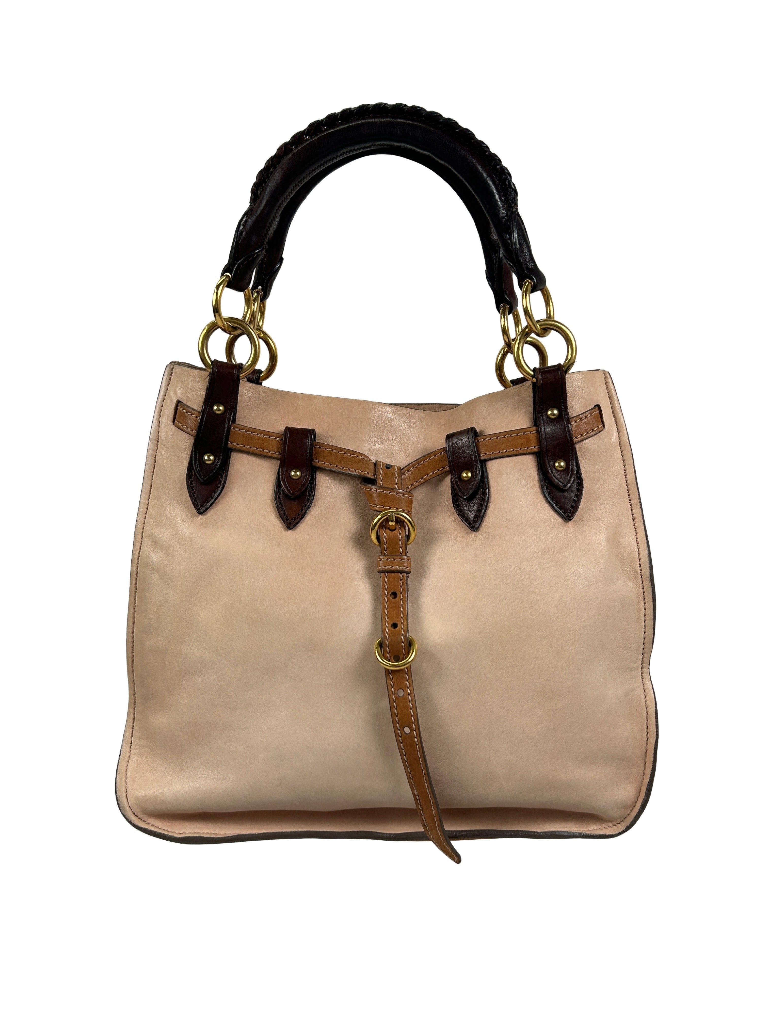 Miu Miu Tri-Colour Belted Bag