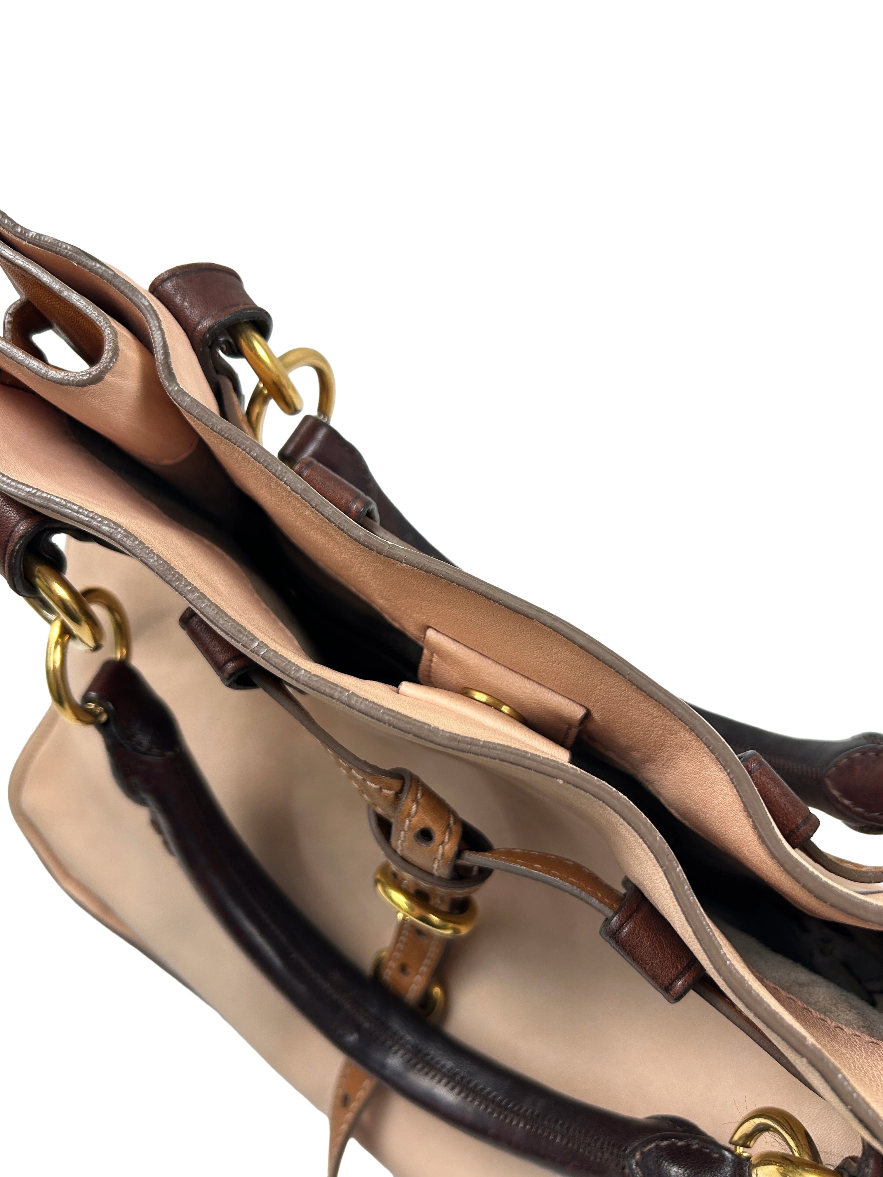 Miu Miu Tri-Colour Belted Bag