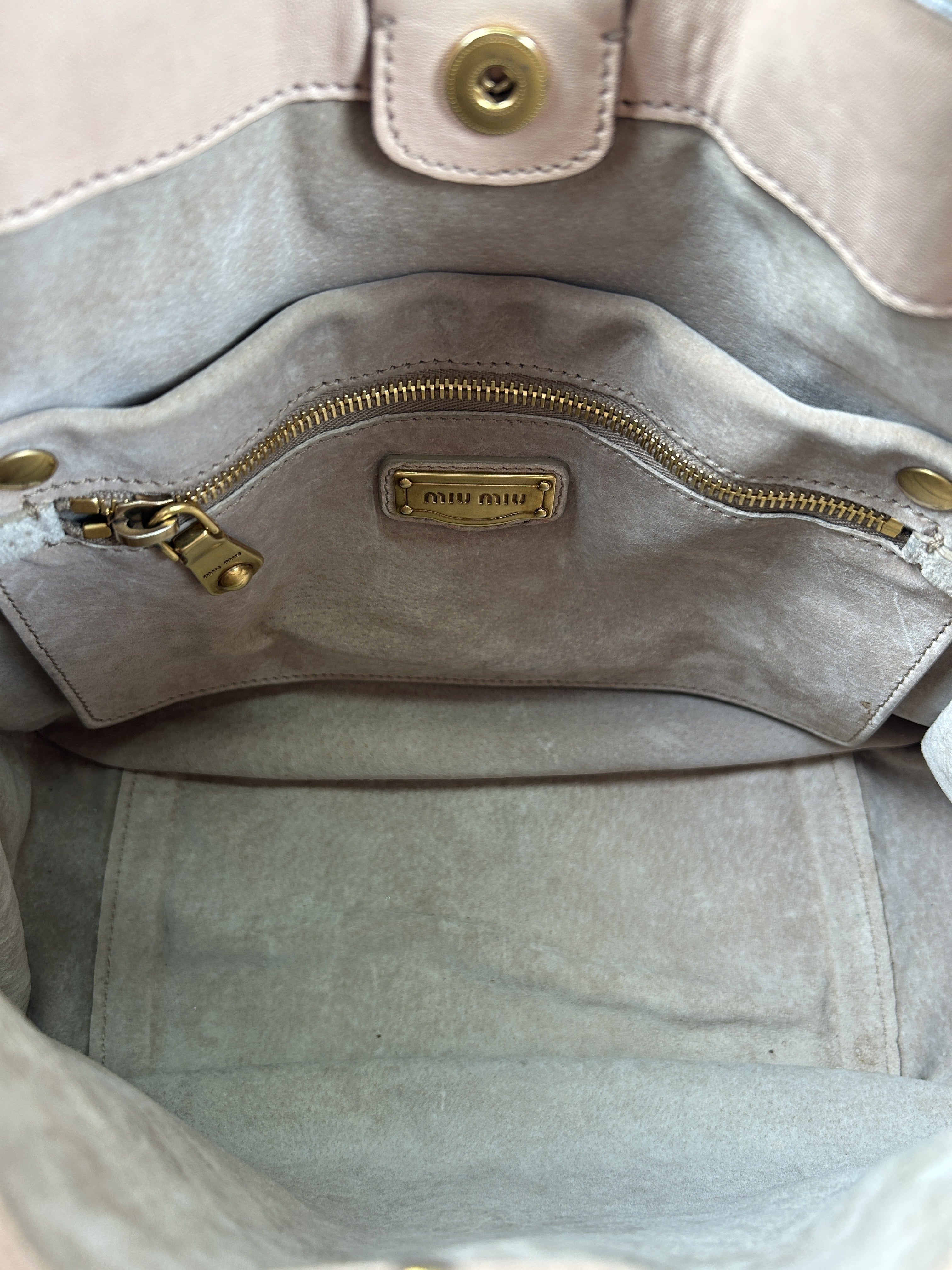 Miu Miu Tri-Colour Belted Bag