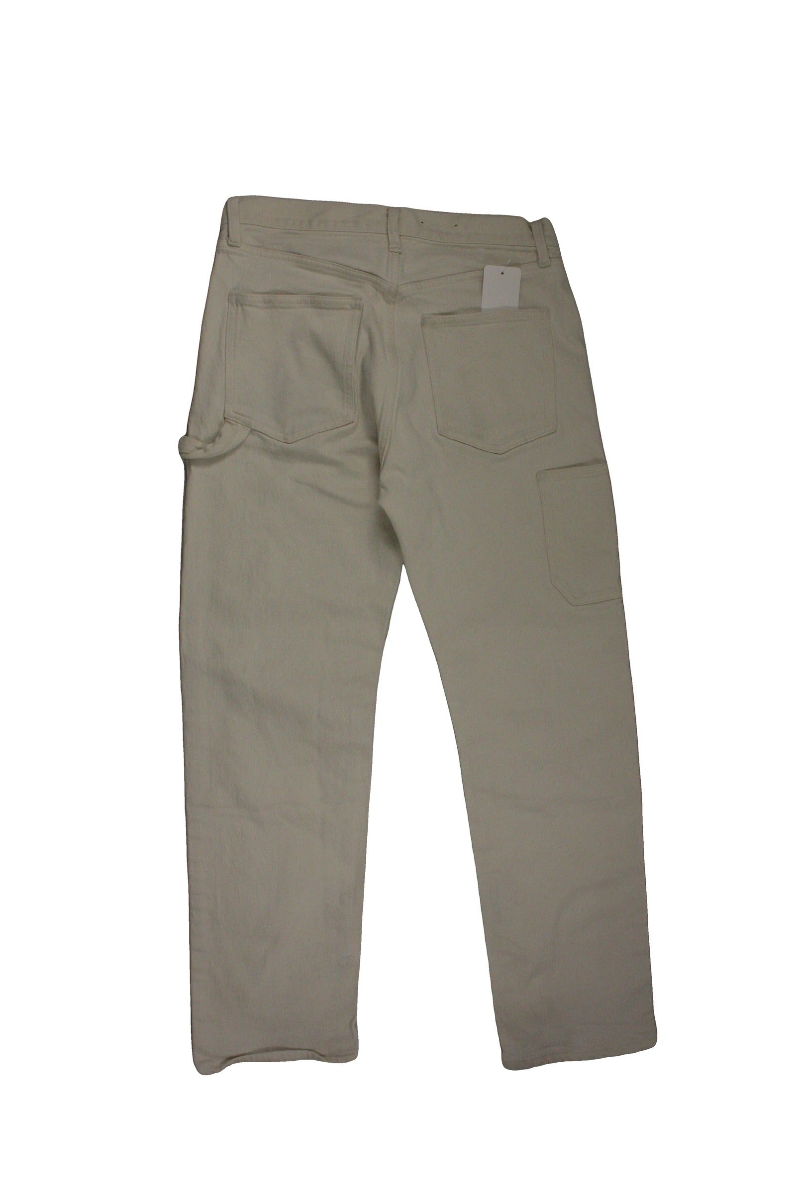Gap Men's Cream Tapered Jeans with Panel Detailing – Waist 30