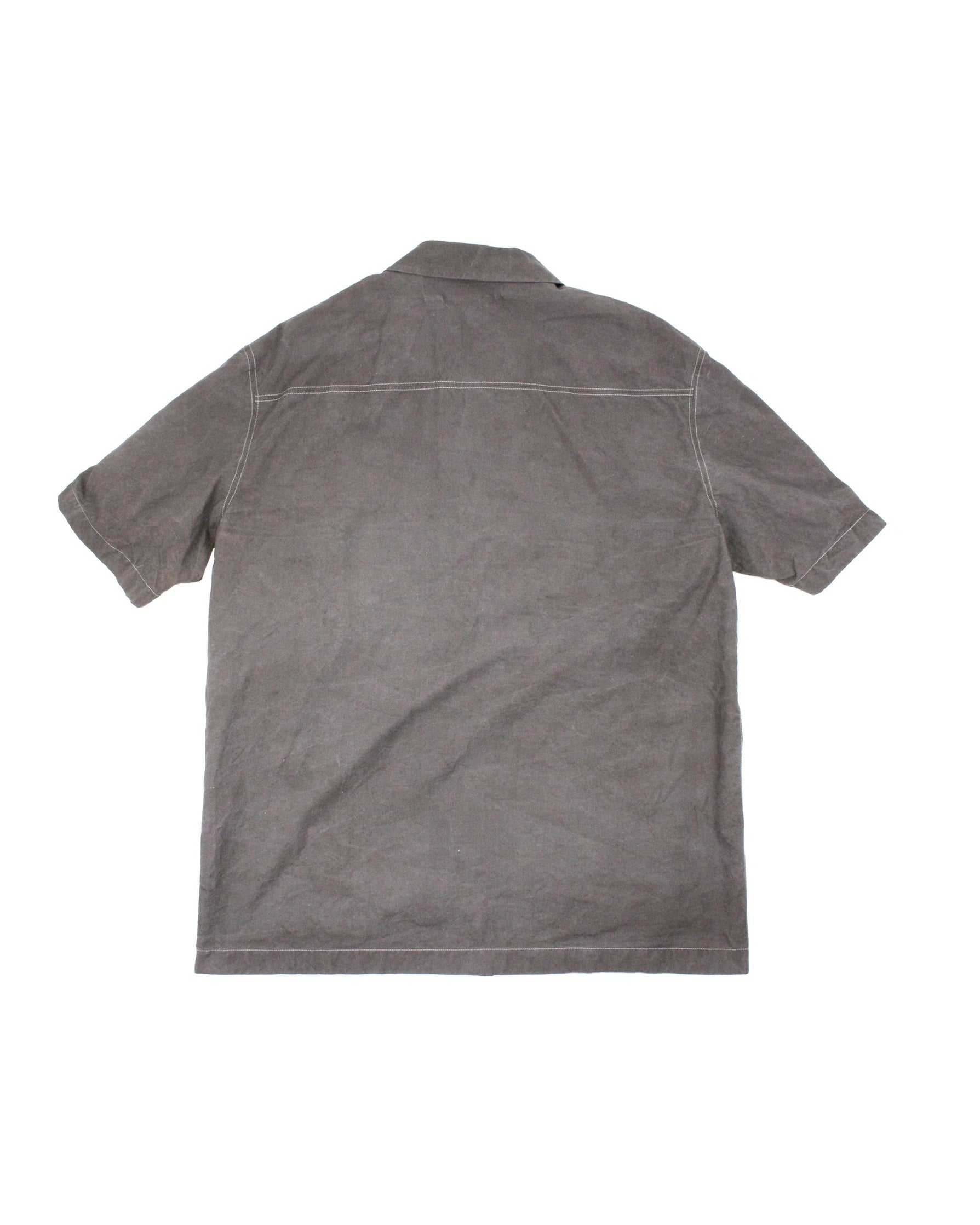 COS Women's Black Stonewashed Short Sleeve Shirt – Size S