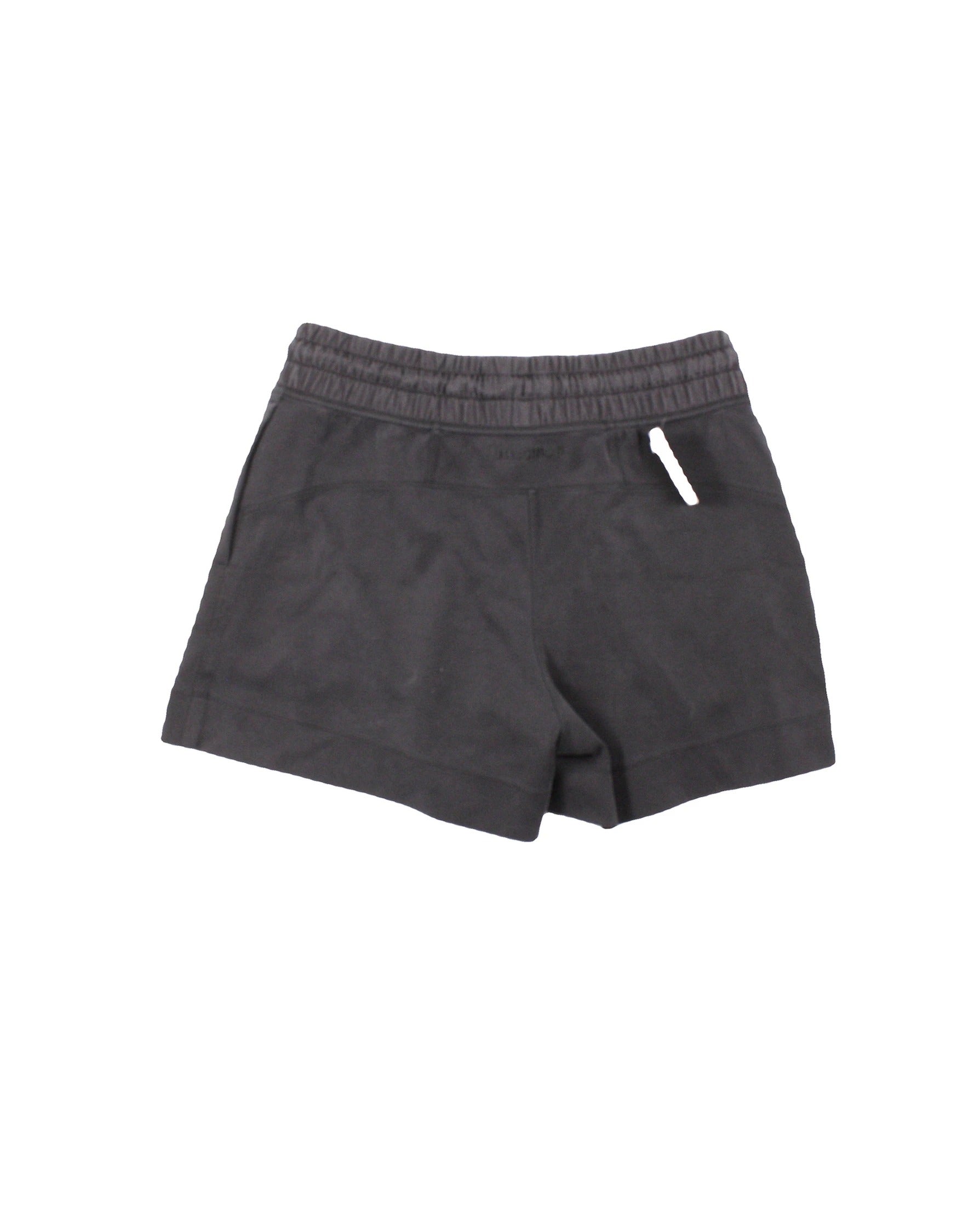 Lululemon Women's Black Drawstring Shorts with Panel Details – Size 32