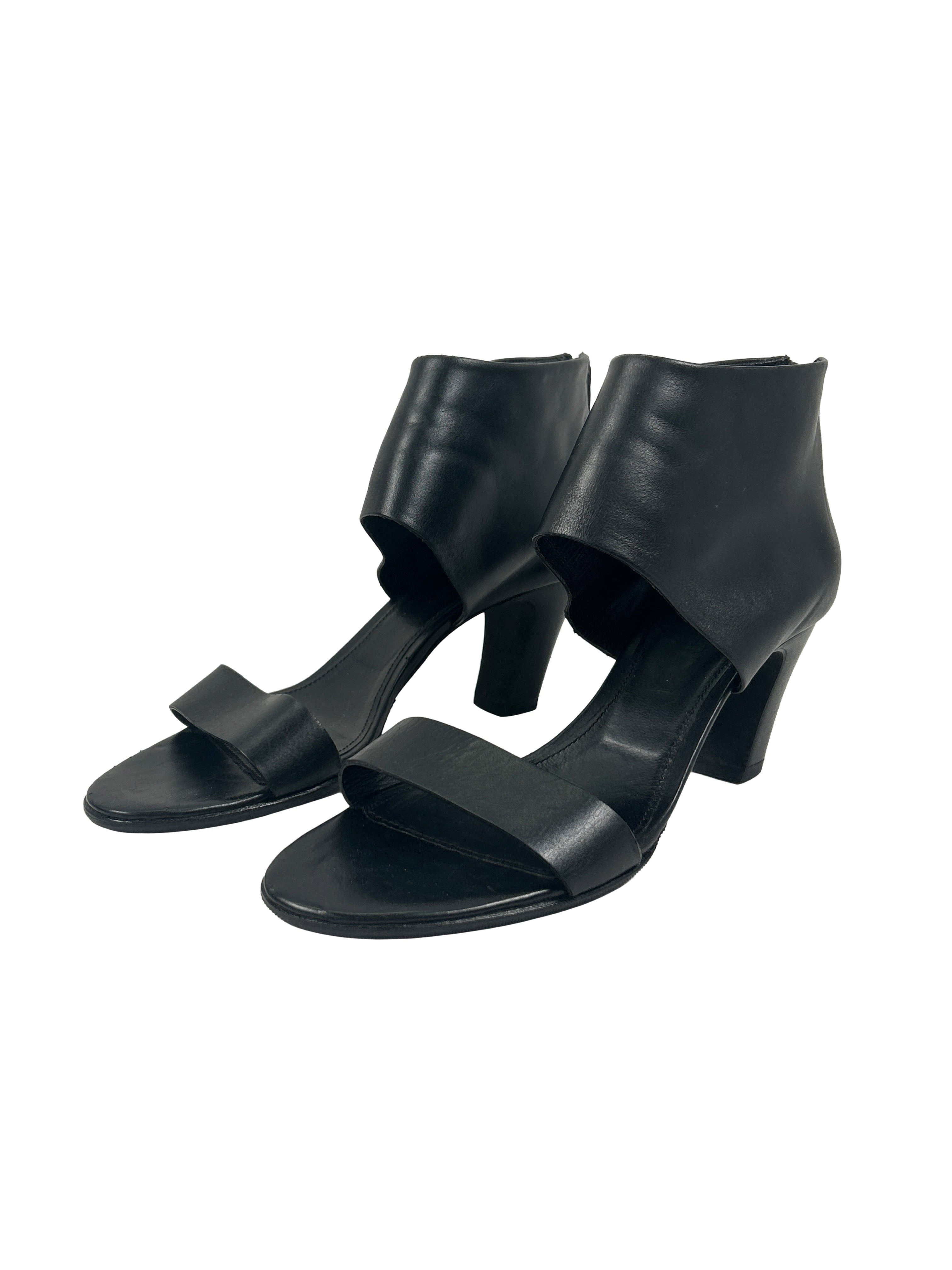 Jil Sander Size 40 Ankle Cuff Sandals