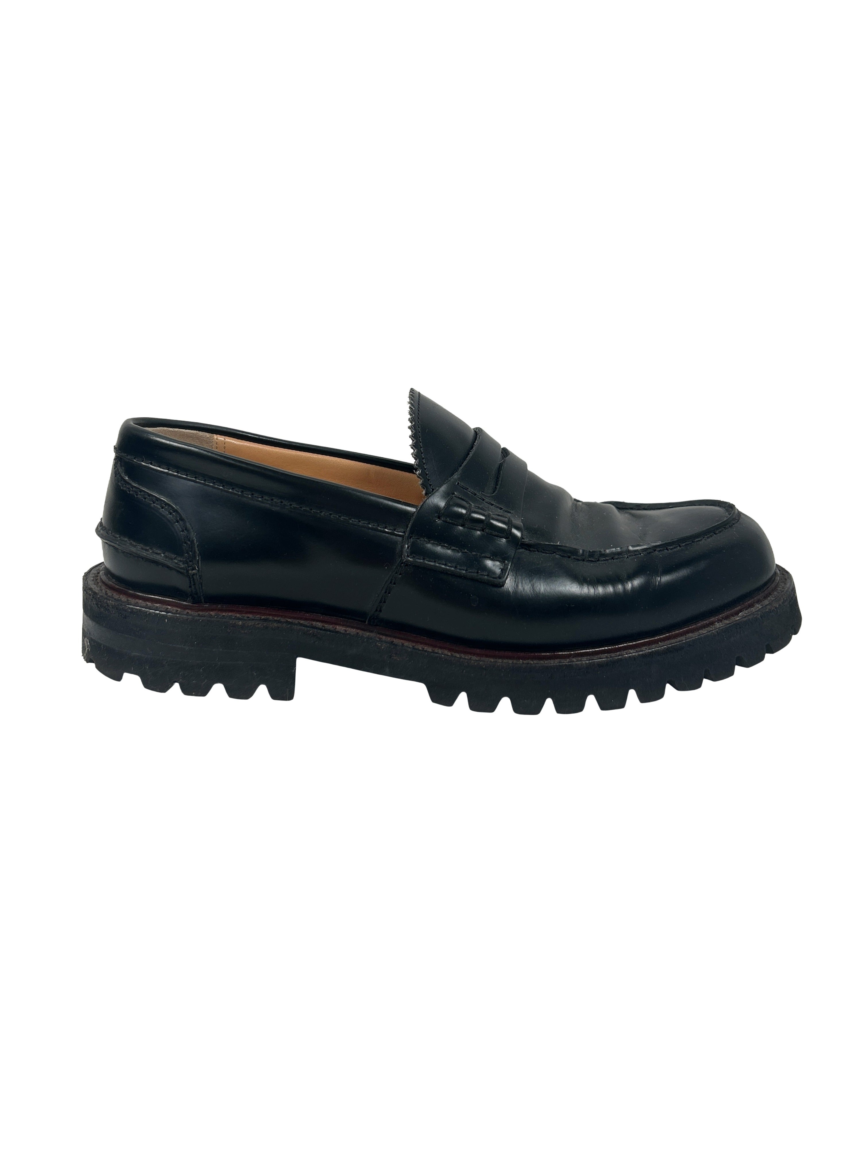Church's Size 10 Lug Sole Penny Loafers
