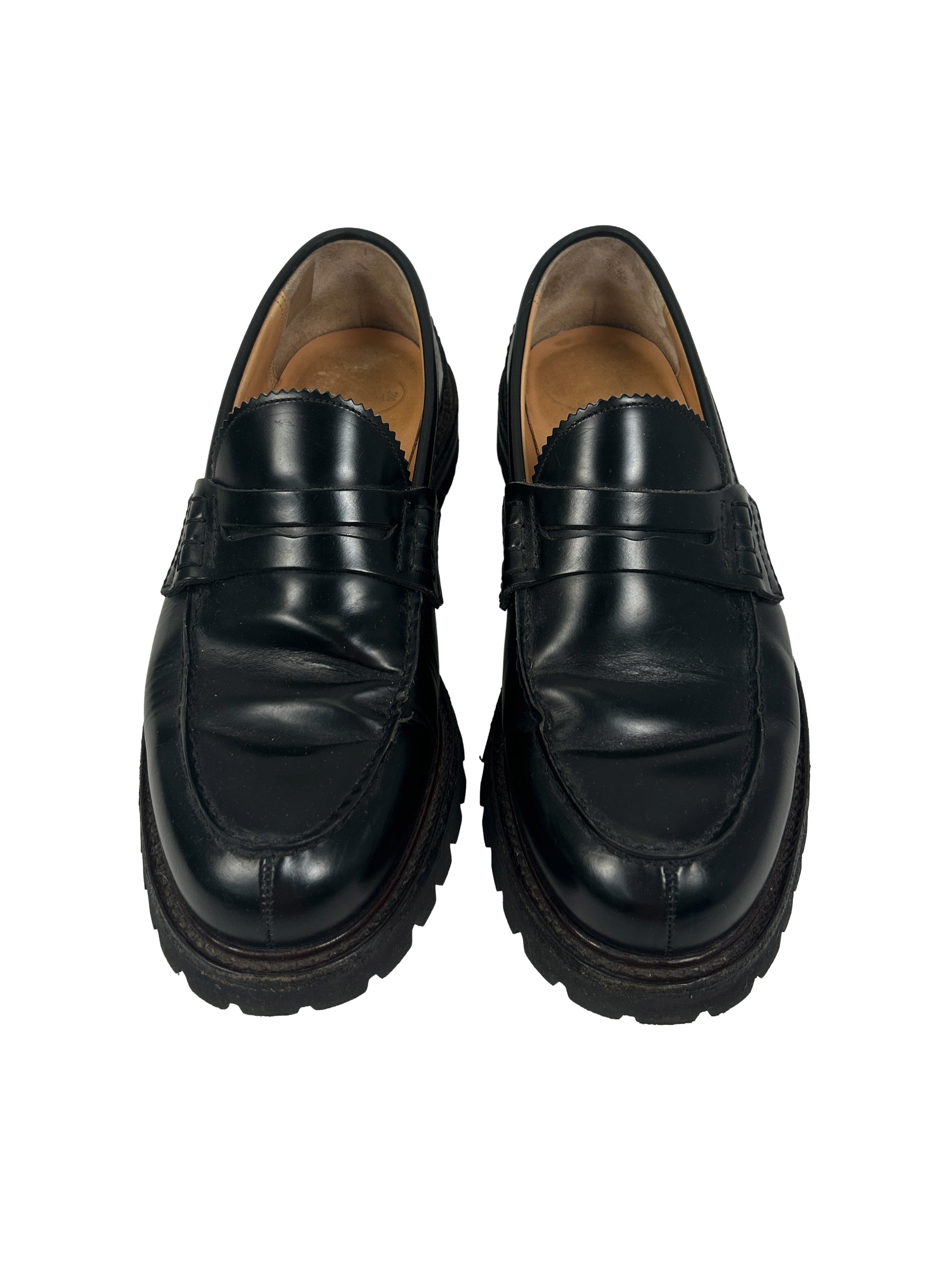 Church's Size 10 Lug Sole Penny Loafers