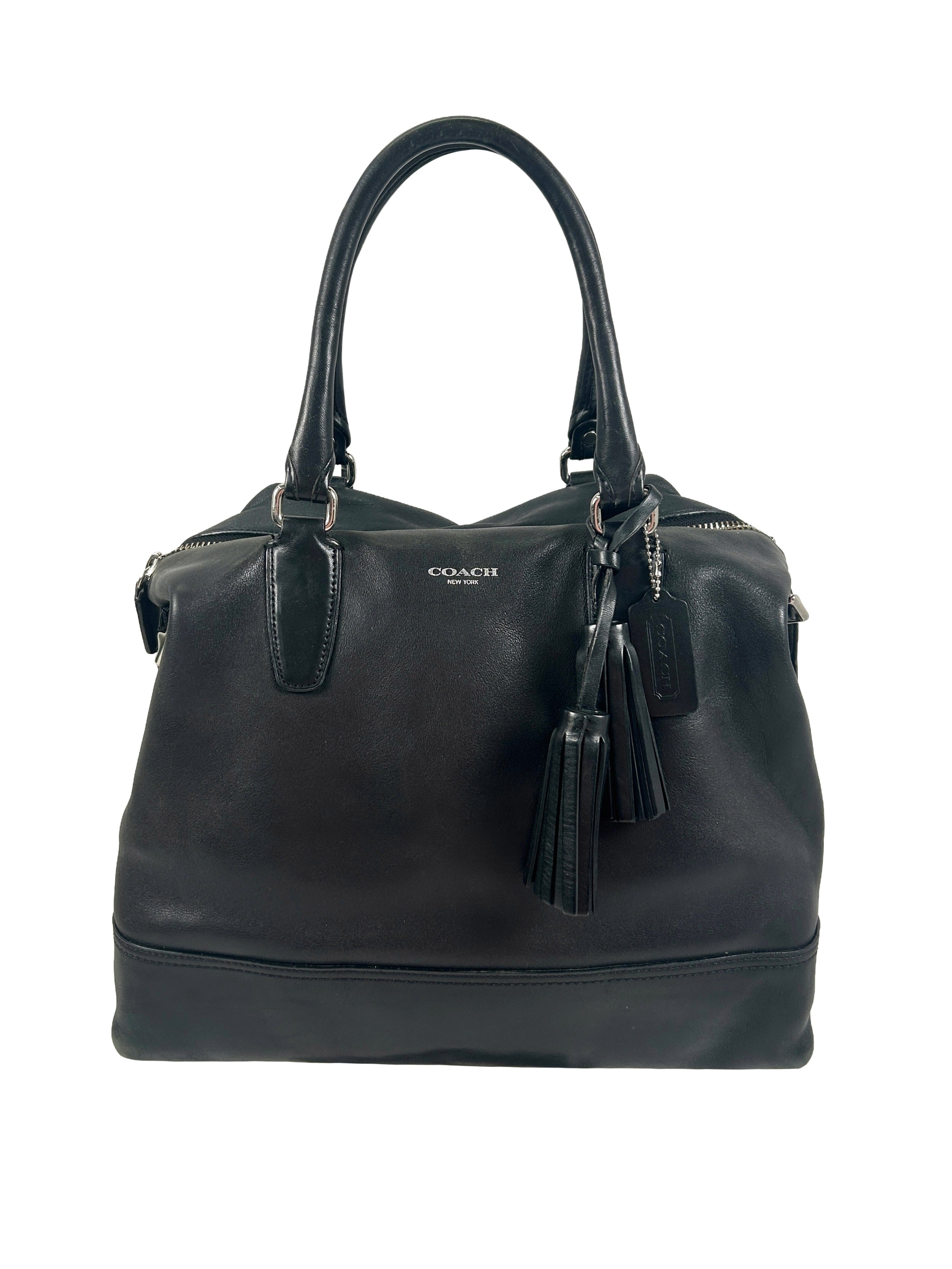 Coach Black Legacy Rory Satchel