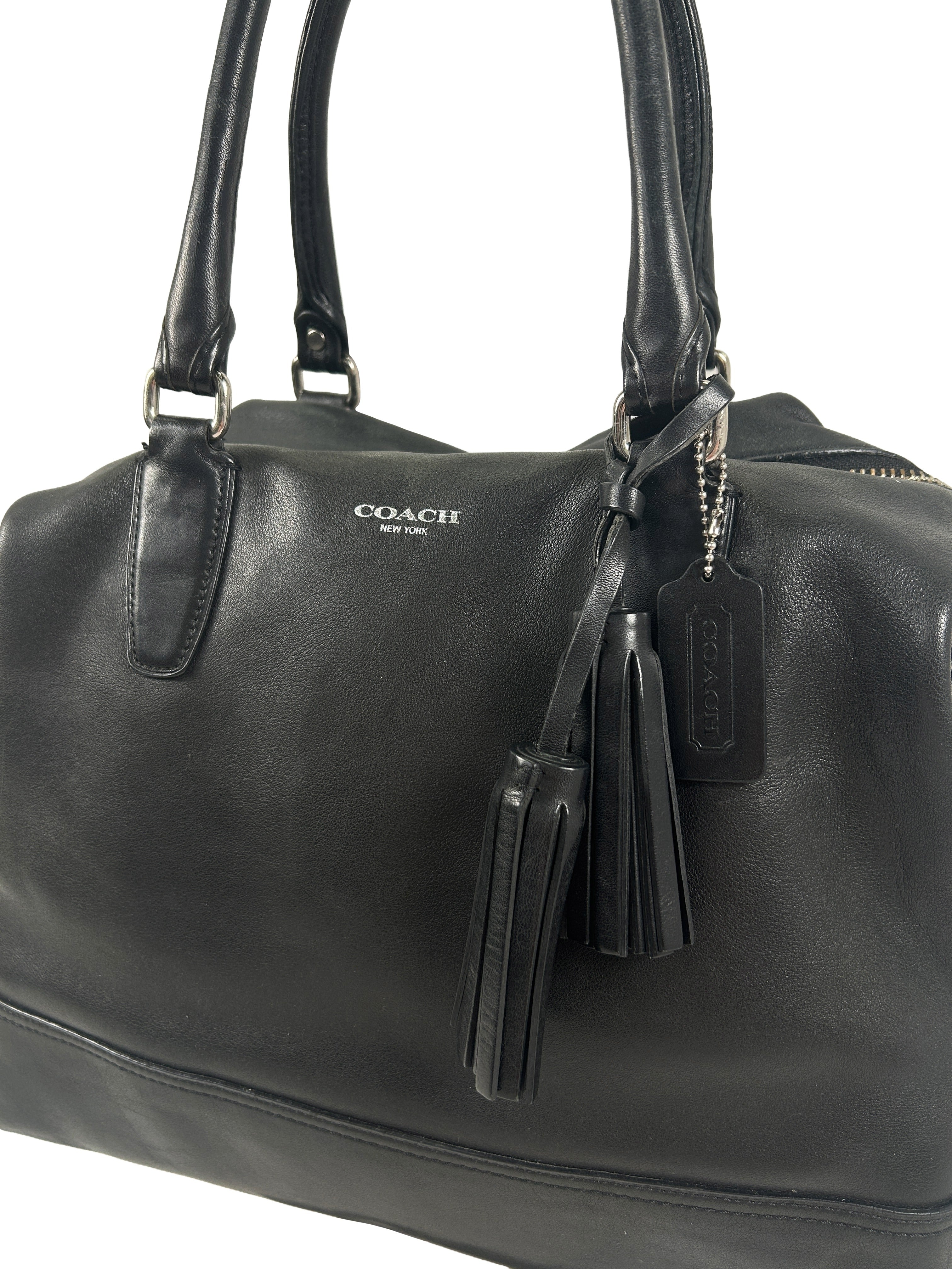 Coach Black Legacy Rory Satchel