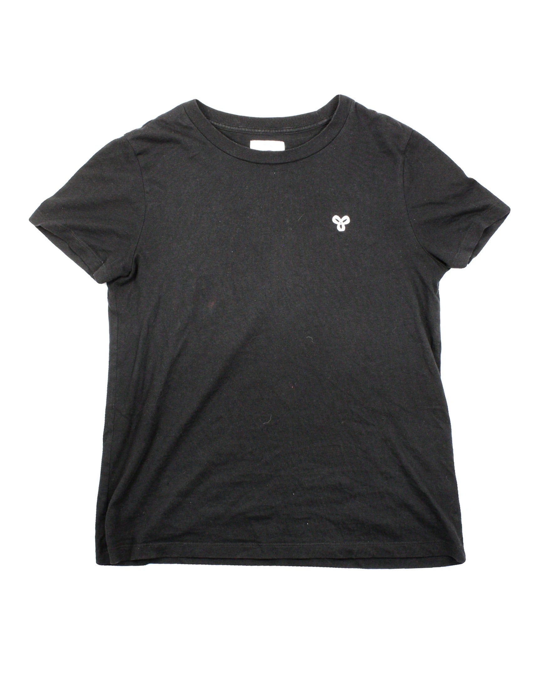 TNA Women's Black and White Embroidered Logo T-Shirt – Size S