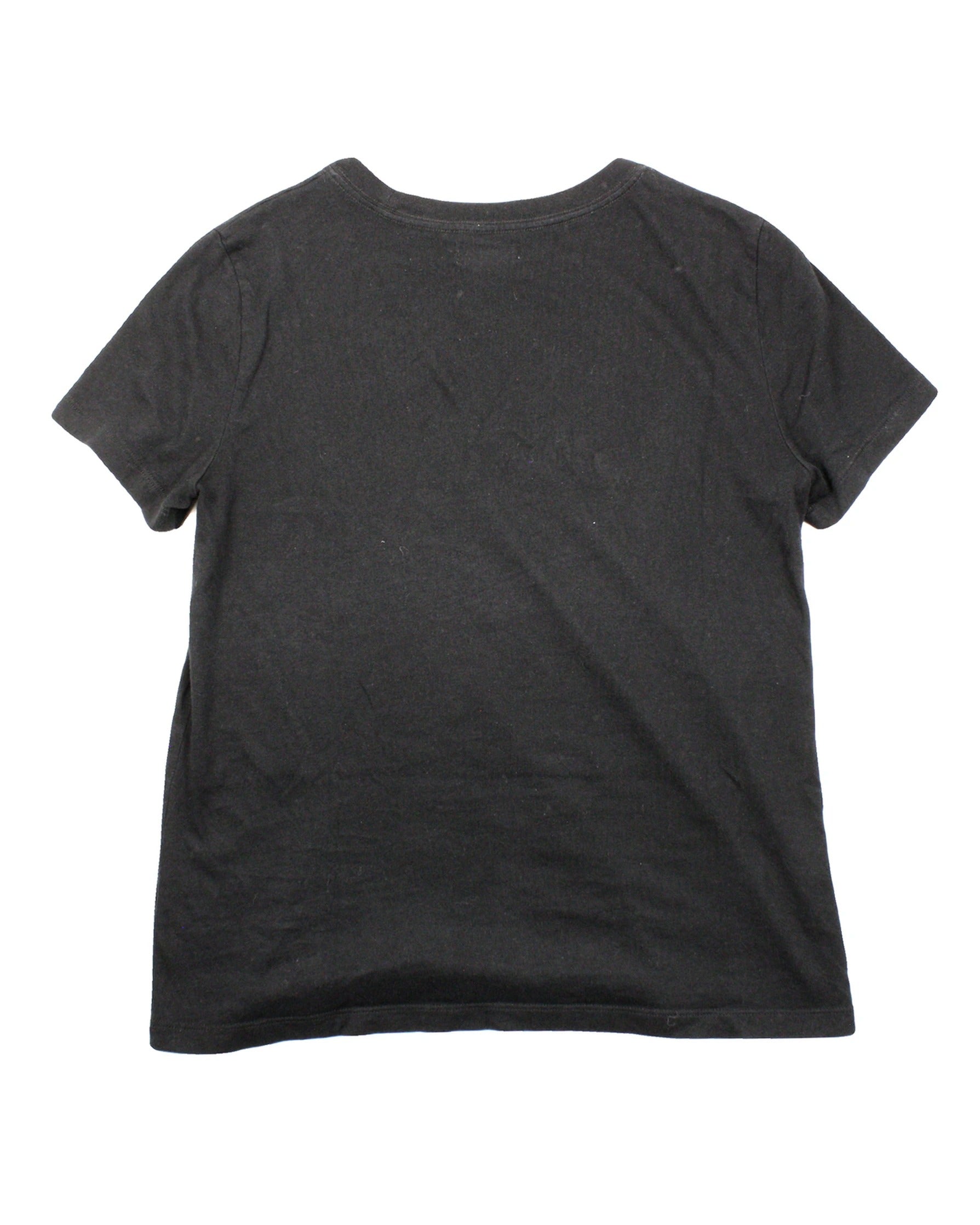 TNA Women's Black and White Embroidered Logo T-Shirt – Size S