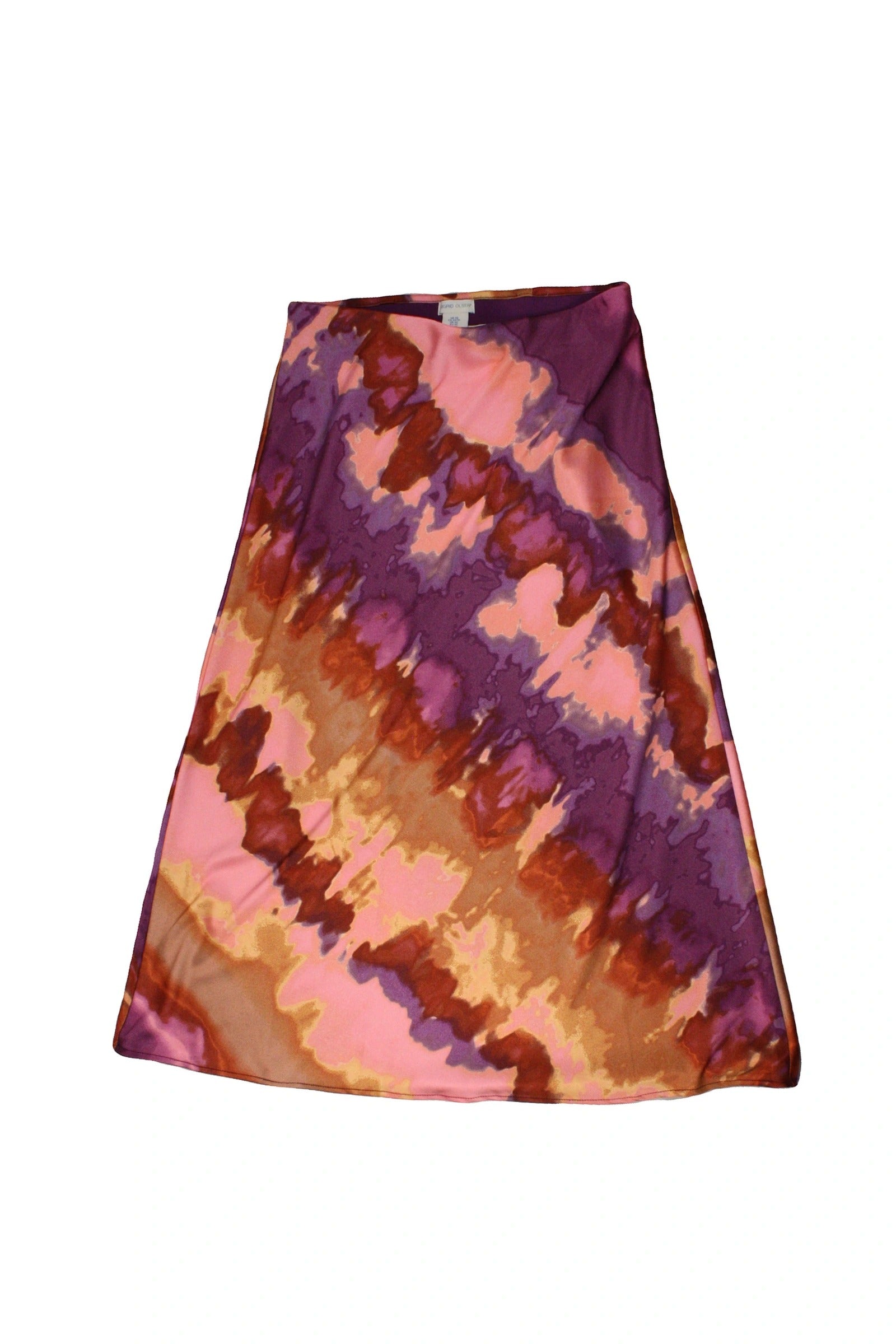 Sigrid Olsen Women's Purple, Pink, Red and Yellow Maxi Skirt – Size 28