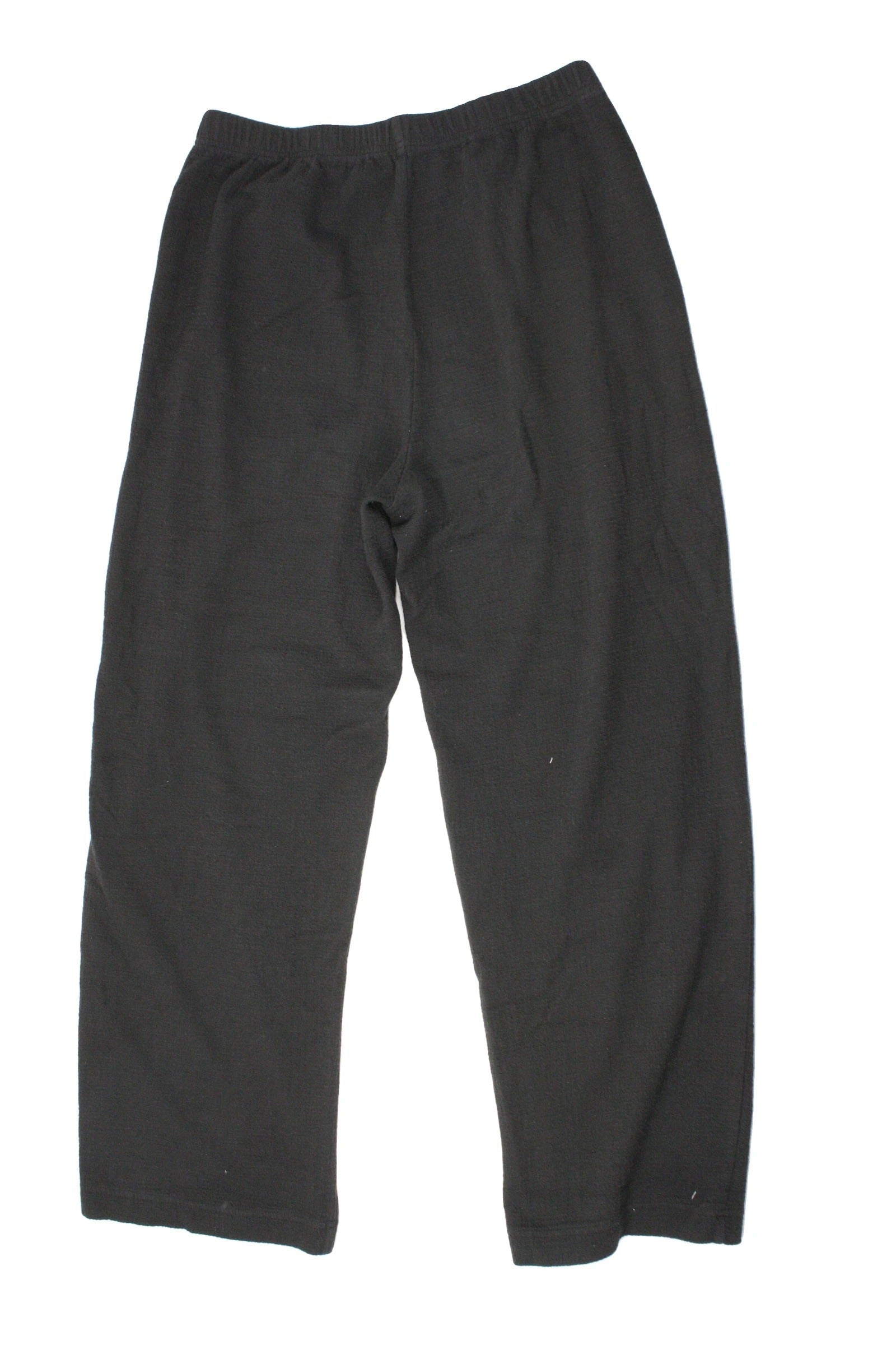 Oak + Fort Women's Black Gauze-Textured High-Rise Wide-Leg Pants – Size 28