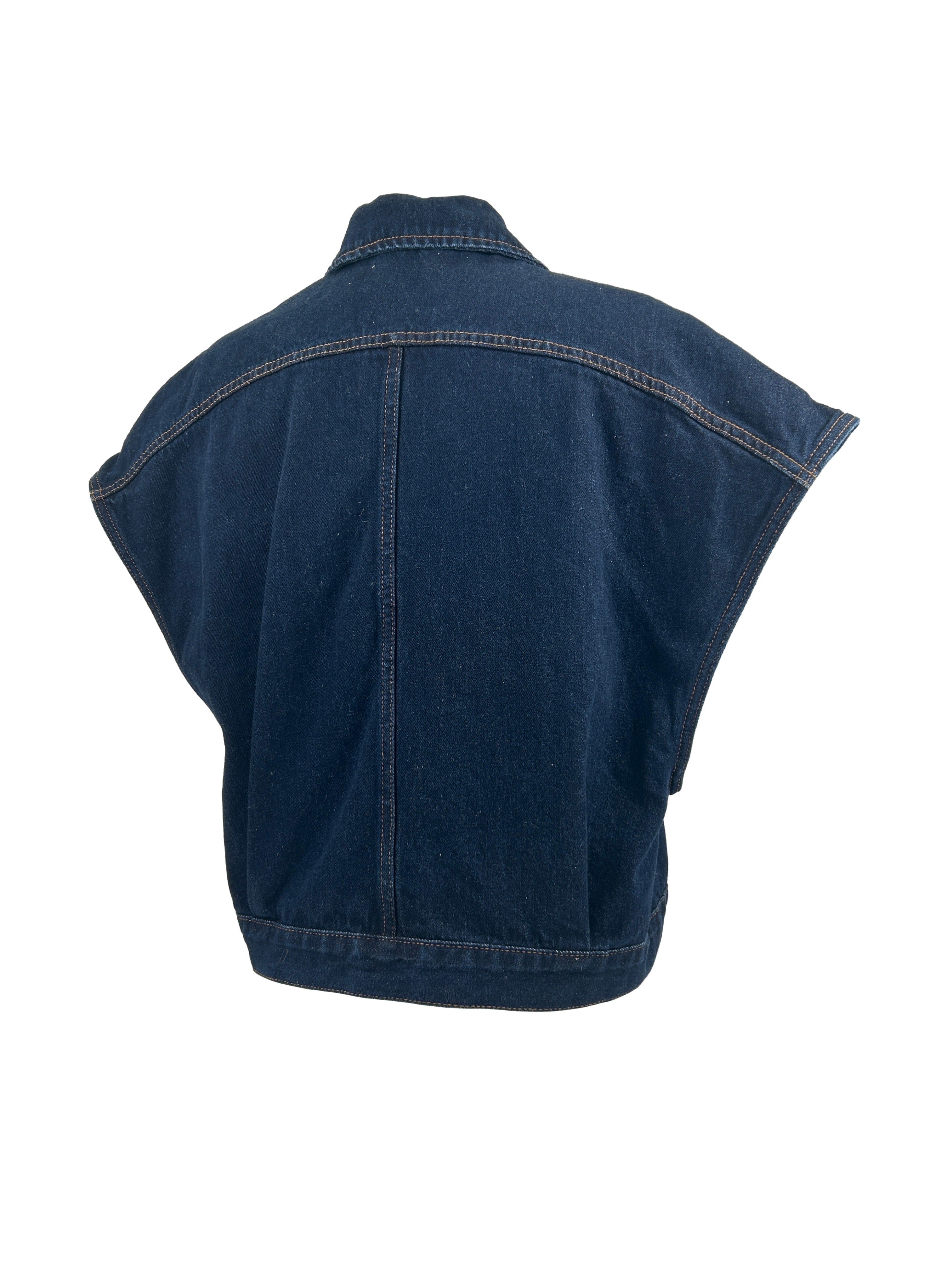 Dries Van Noten Size 36 Vassie Denim Short Jacket