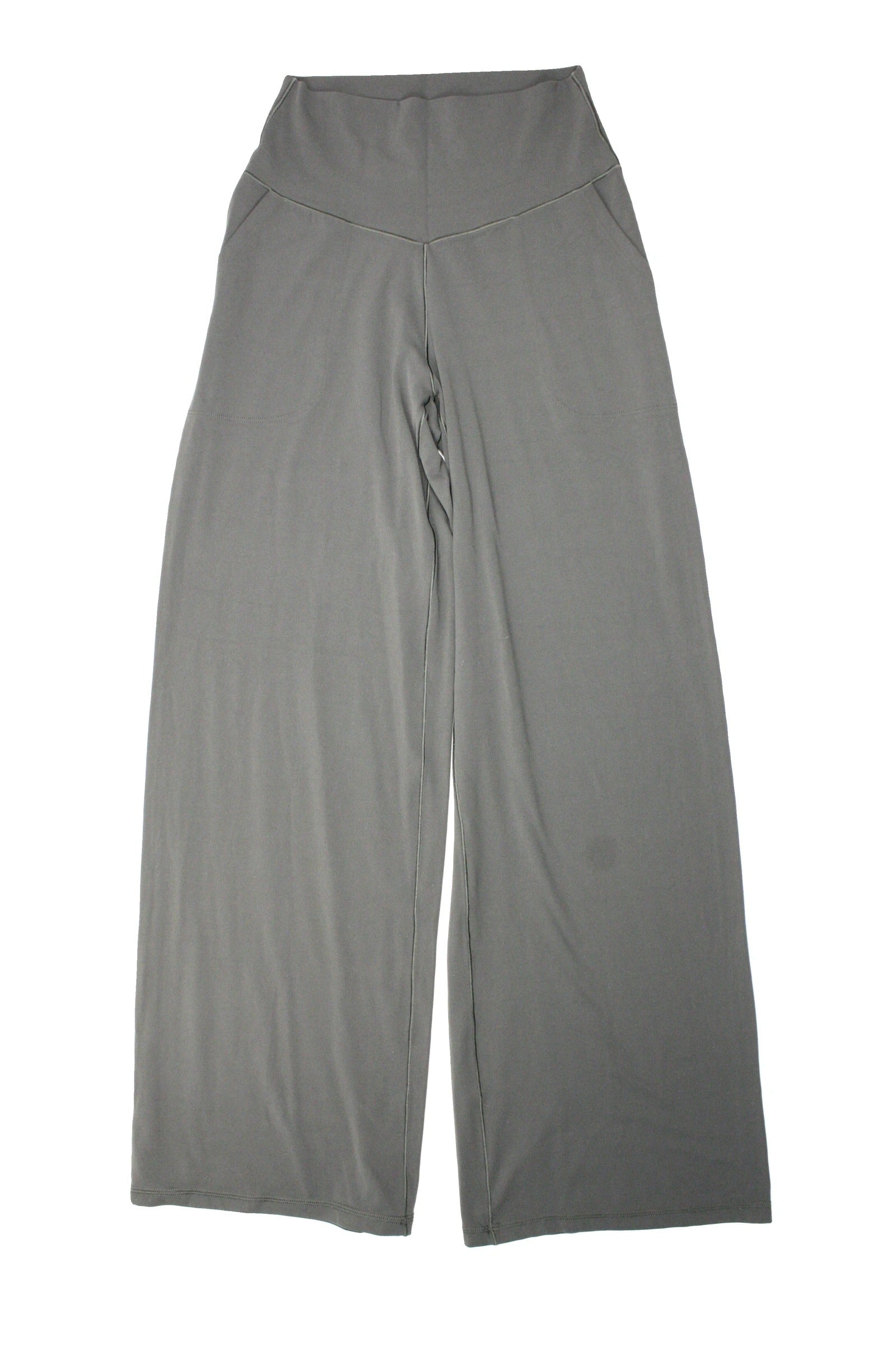 Offline by Aerie Women's Grey Flared Leggings with Wide Waistband – Size 24