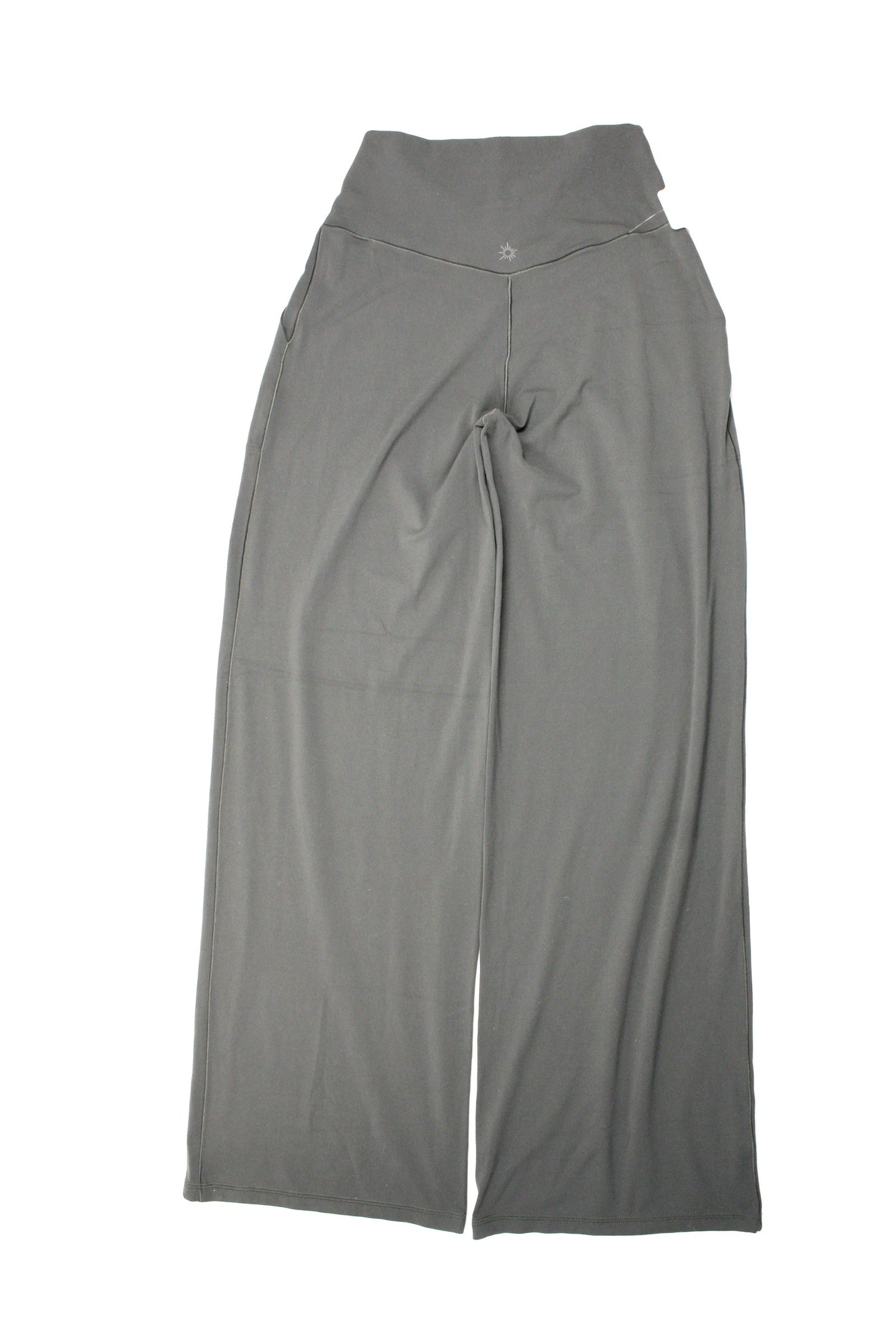 Offline by Aerie Women's Grey Flared Leggings with Wide Waistband – Size 24