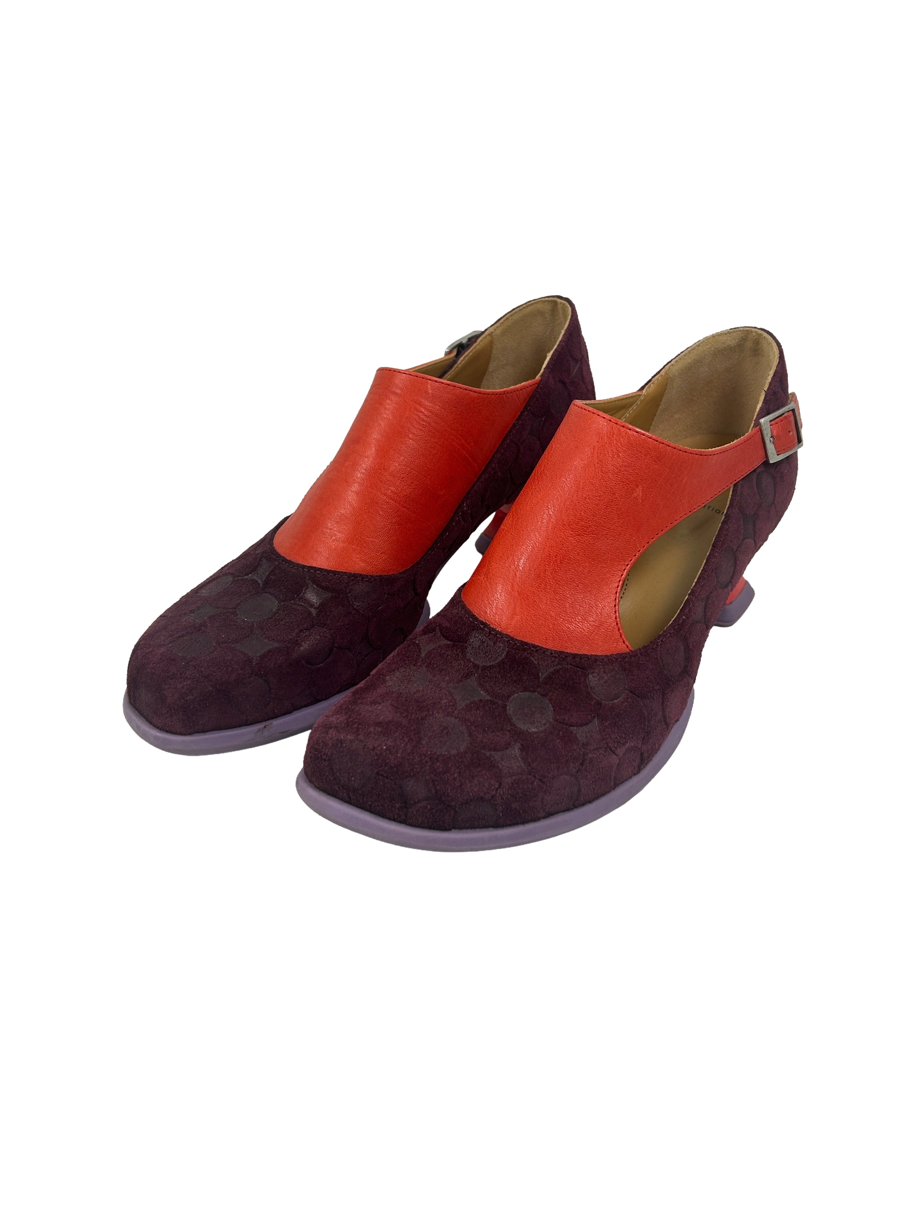 John Fluevog Size 9 Gracias Side Buckle Shoes