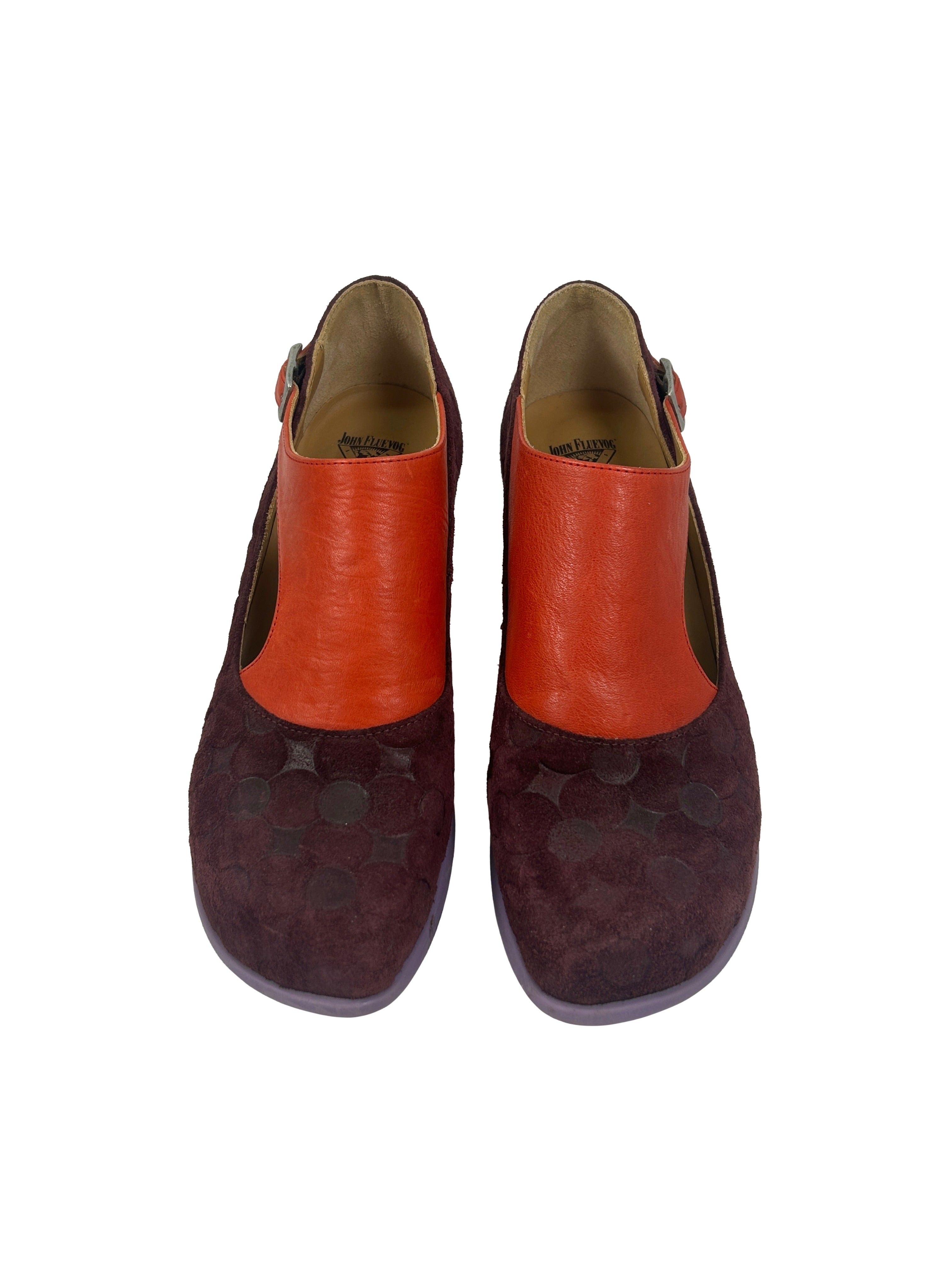 John Fluevog Size 9 Gracias Side Buckle Shoes