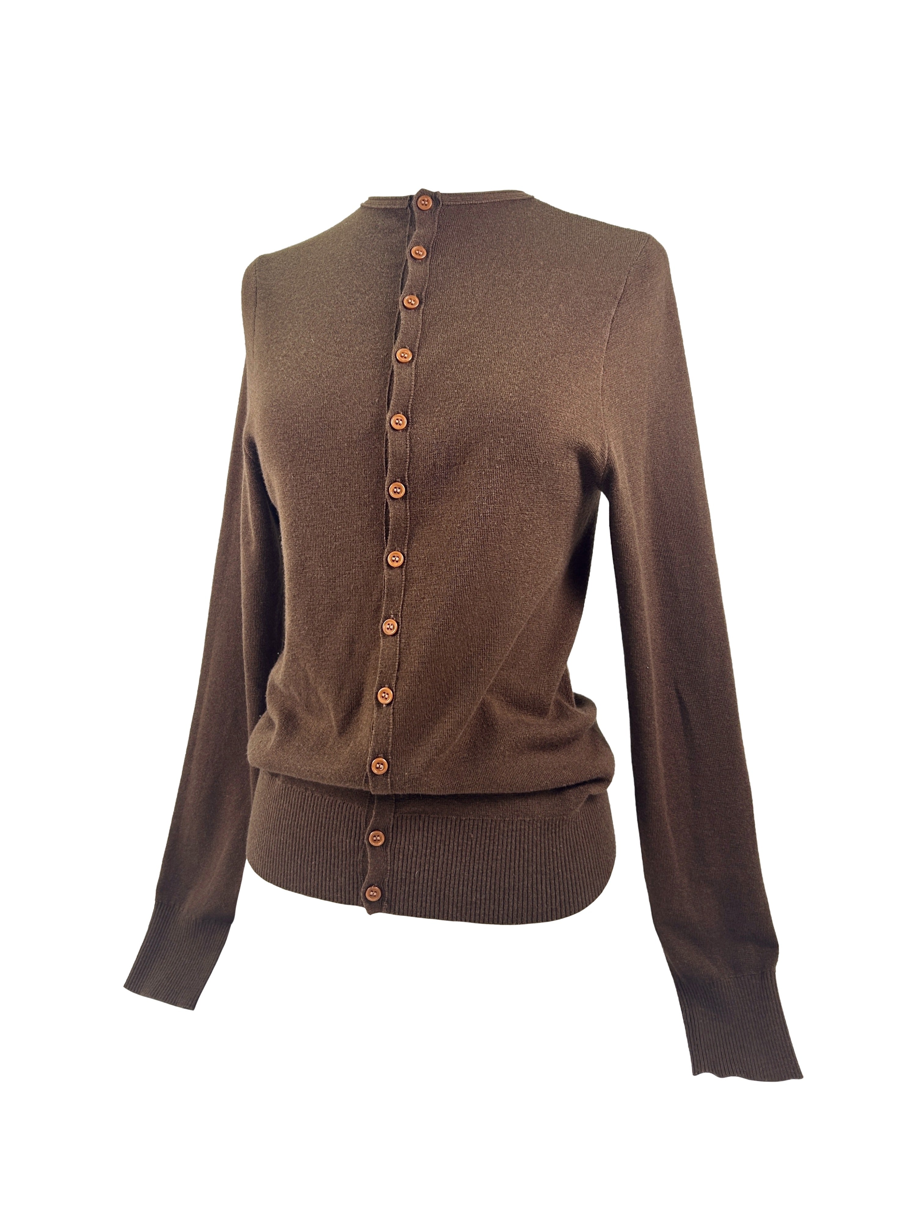 Lemaire Size M Wool Blend Cardigan