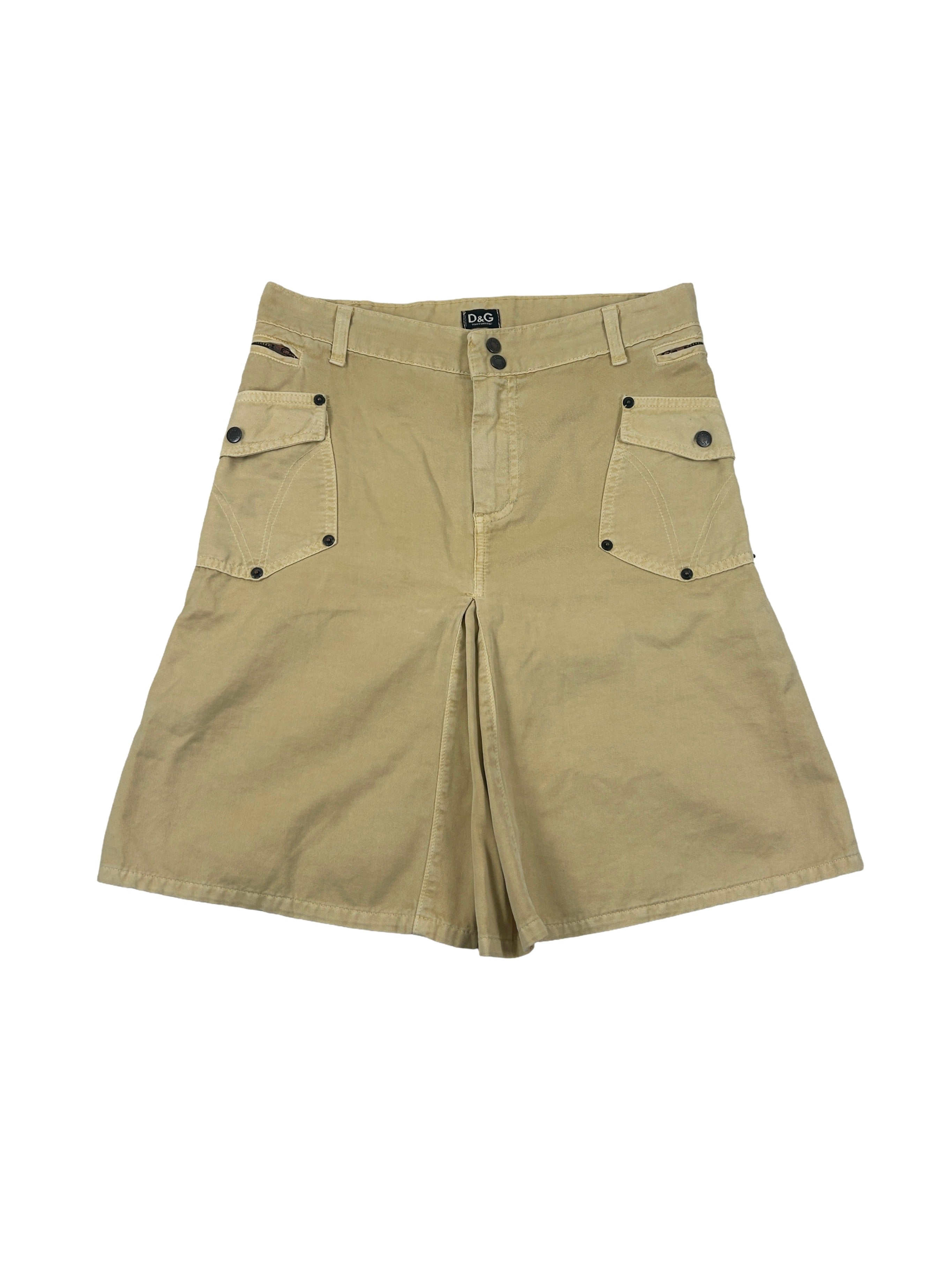 Dolce & Gabbana Size 40 Vintage Cargo Skirt