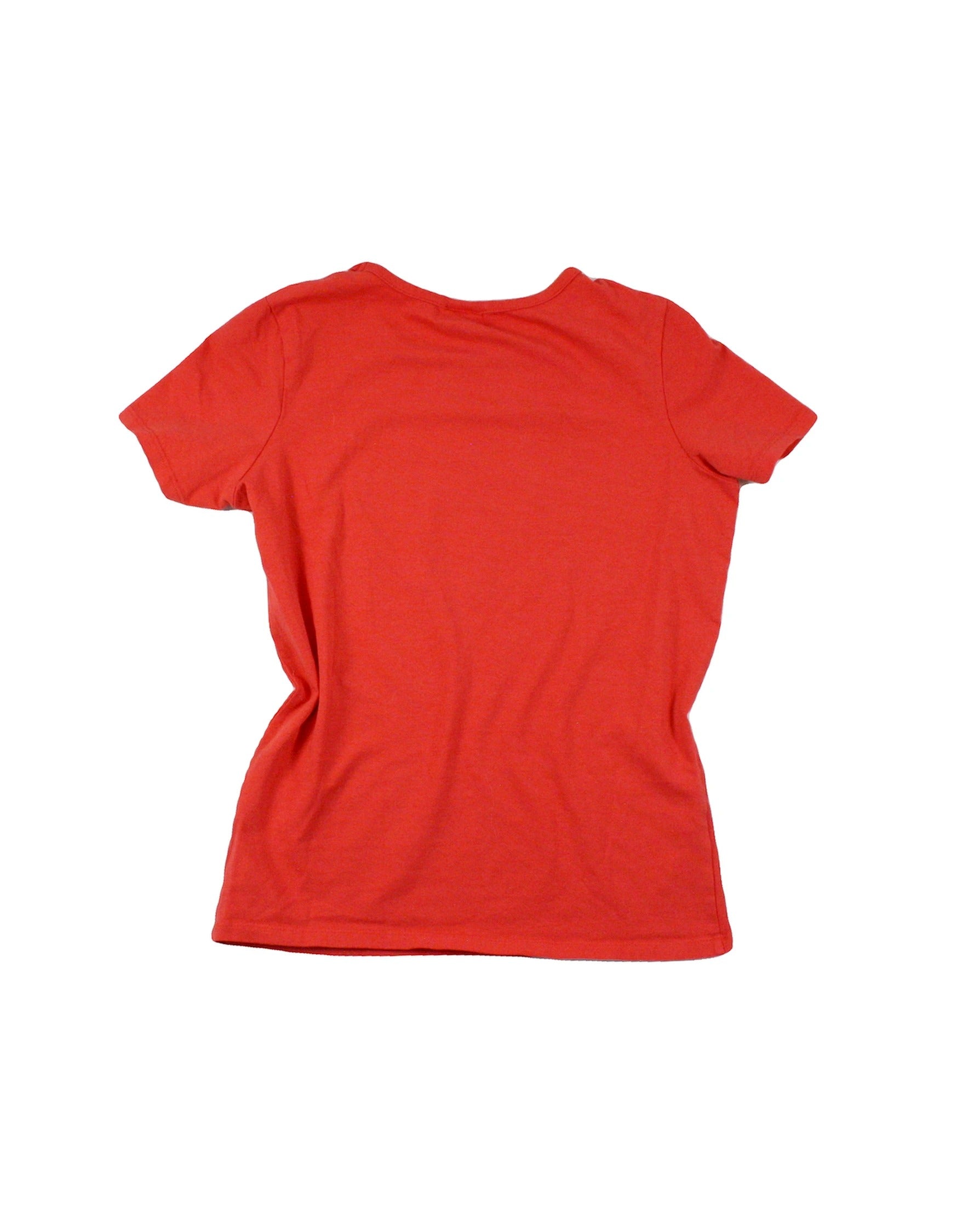 Strawberry Shortcake Women's Red, Yellow, Cream and Green Short Sleeve T-Shirt – Size S