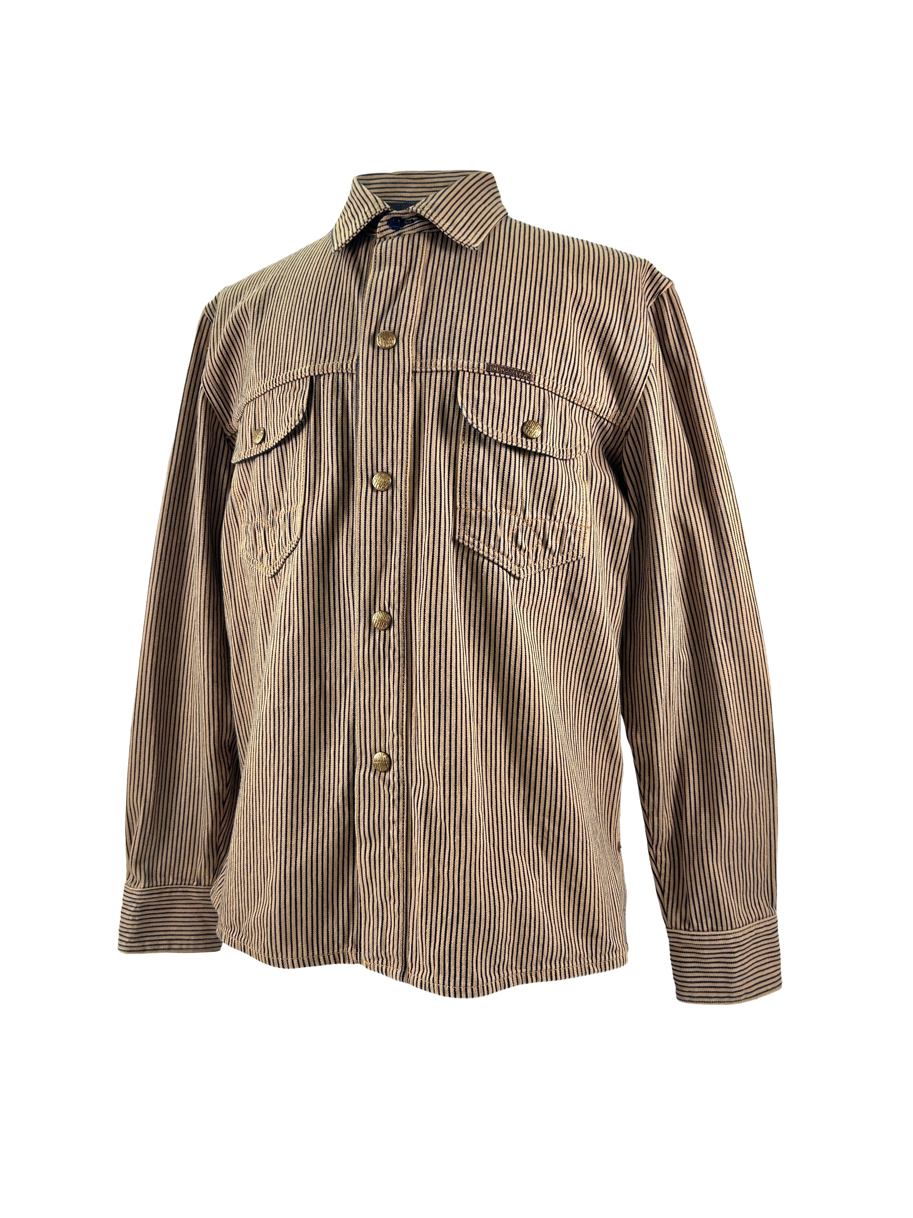 Indigofera Size L Copeland Shirt Jacket