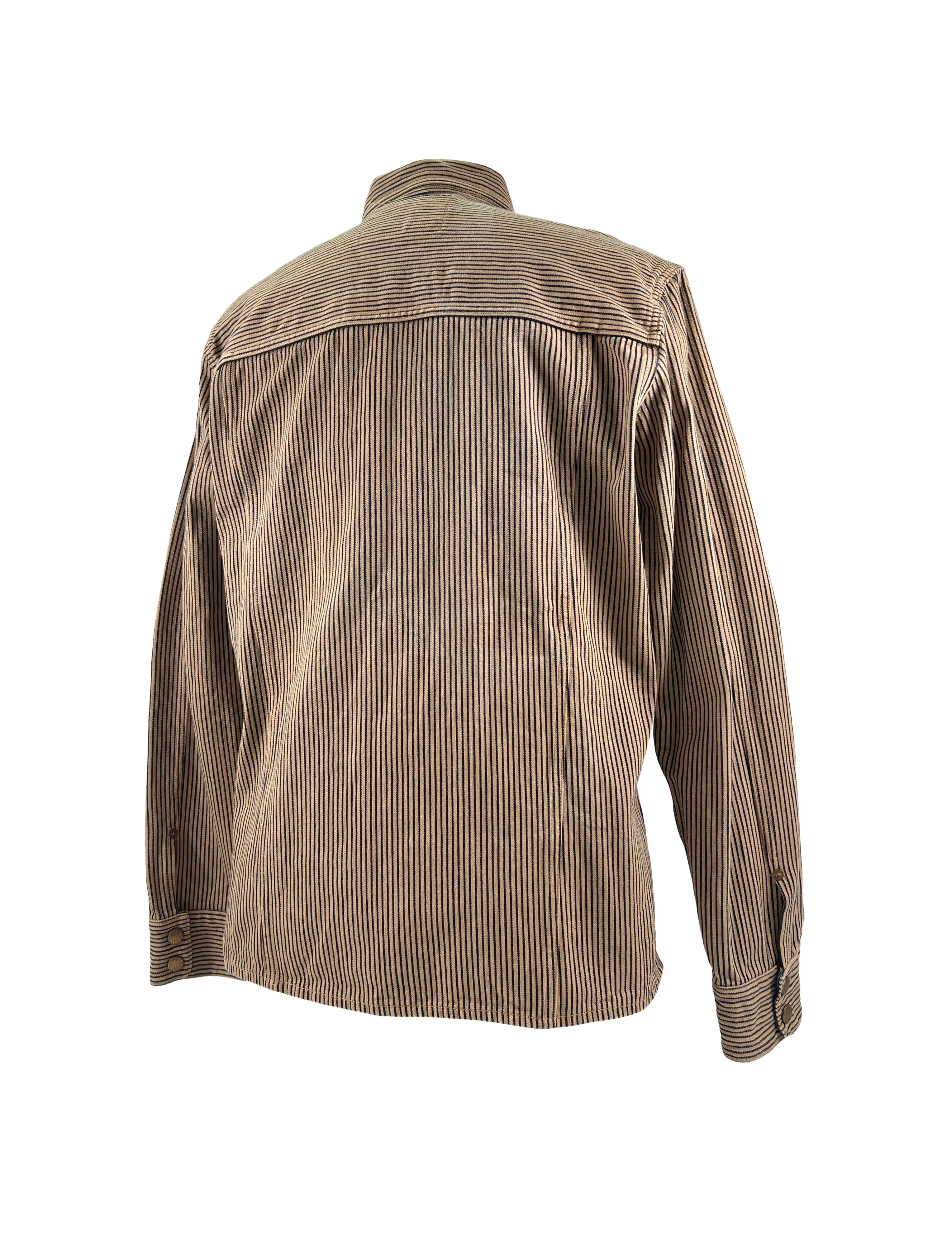 Indigofera Size L Copeland Shirt Jacket