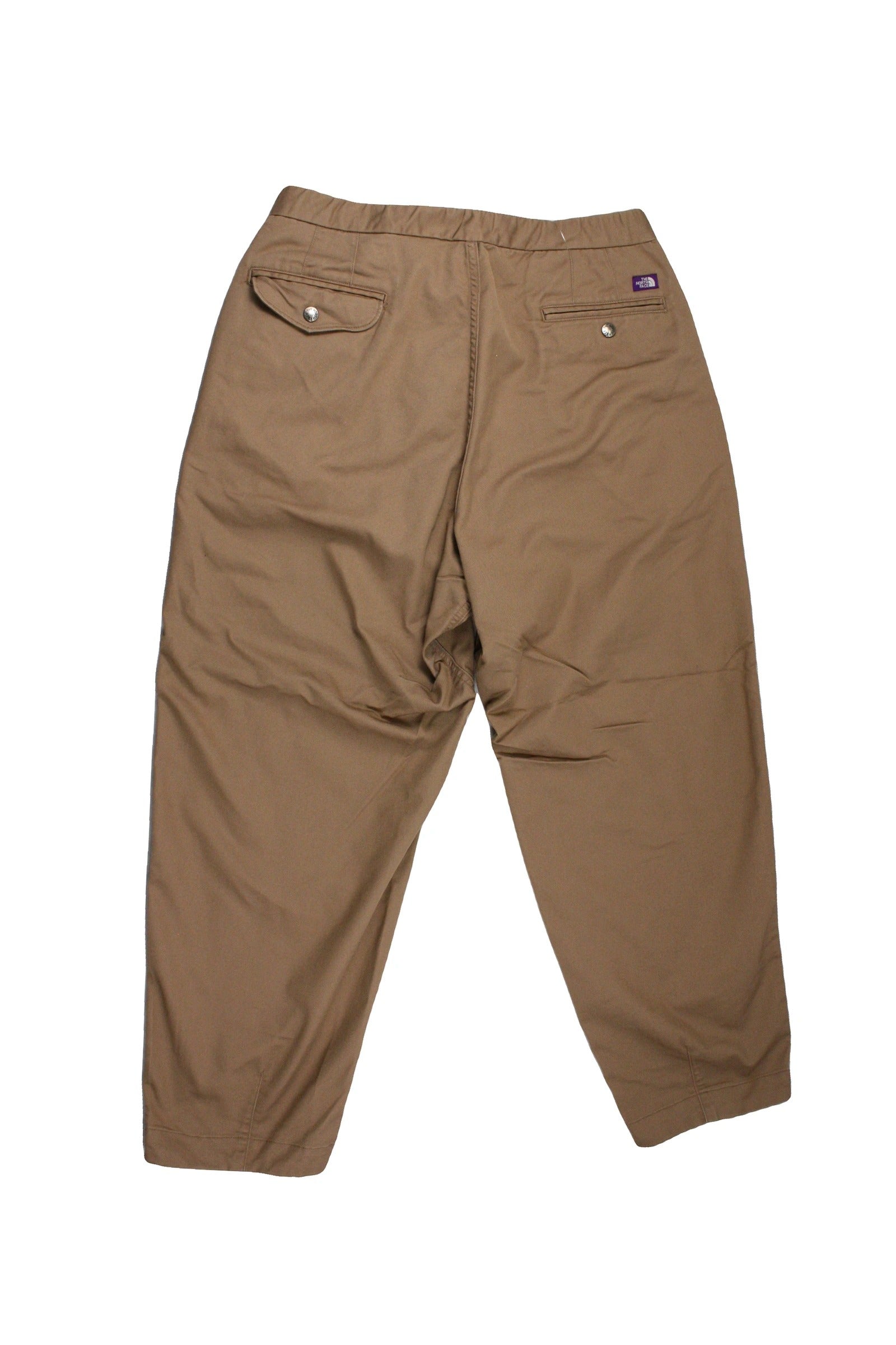 The North Face Men's Camel High-Rise Tapered Pants with Buckle Waist – Size 30