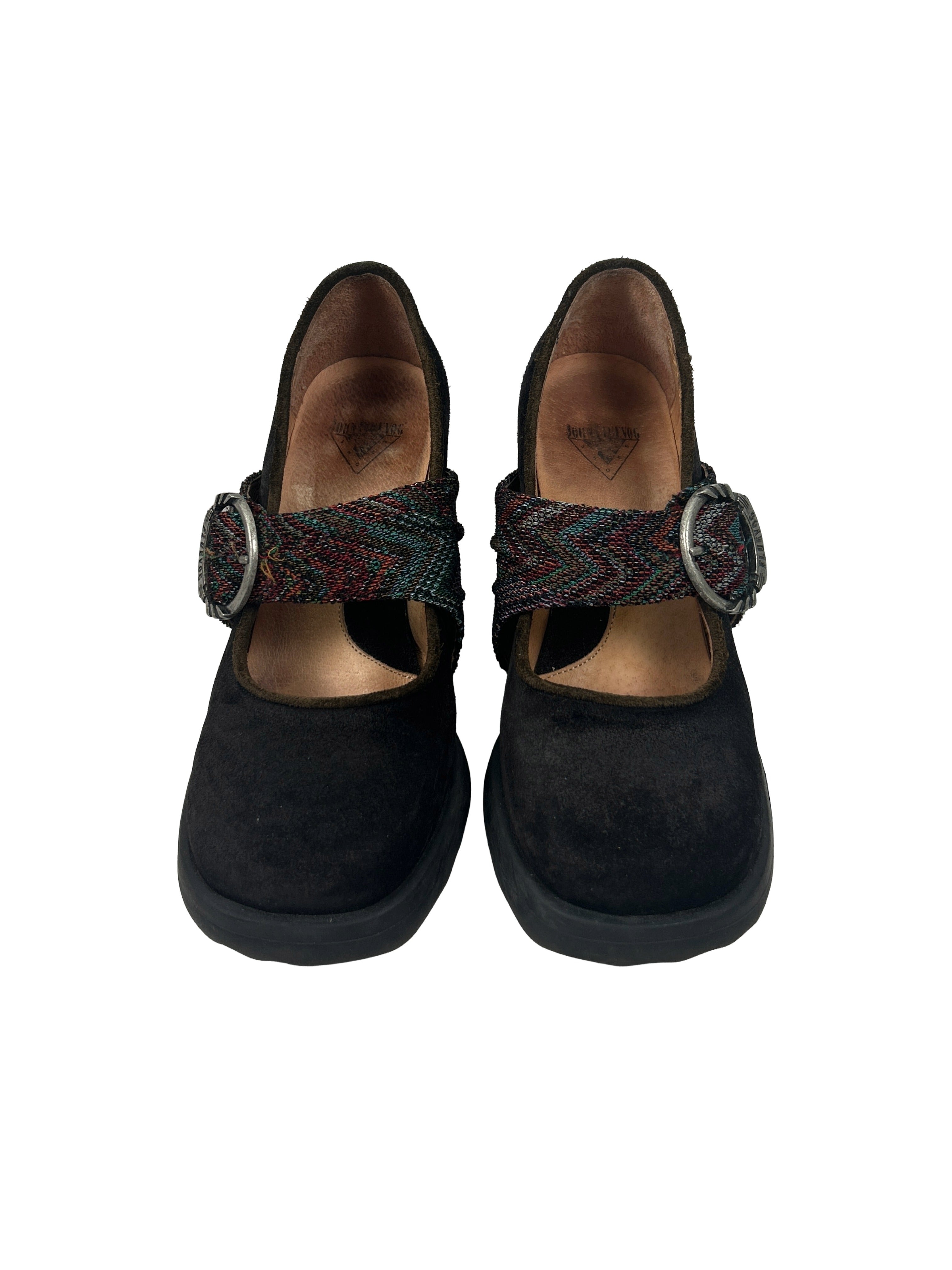 John Fluevog Size 6.5 Arret Mary Jane Heels