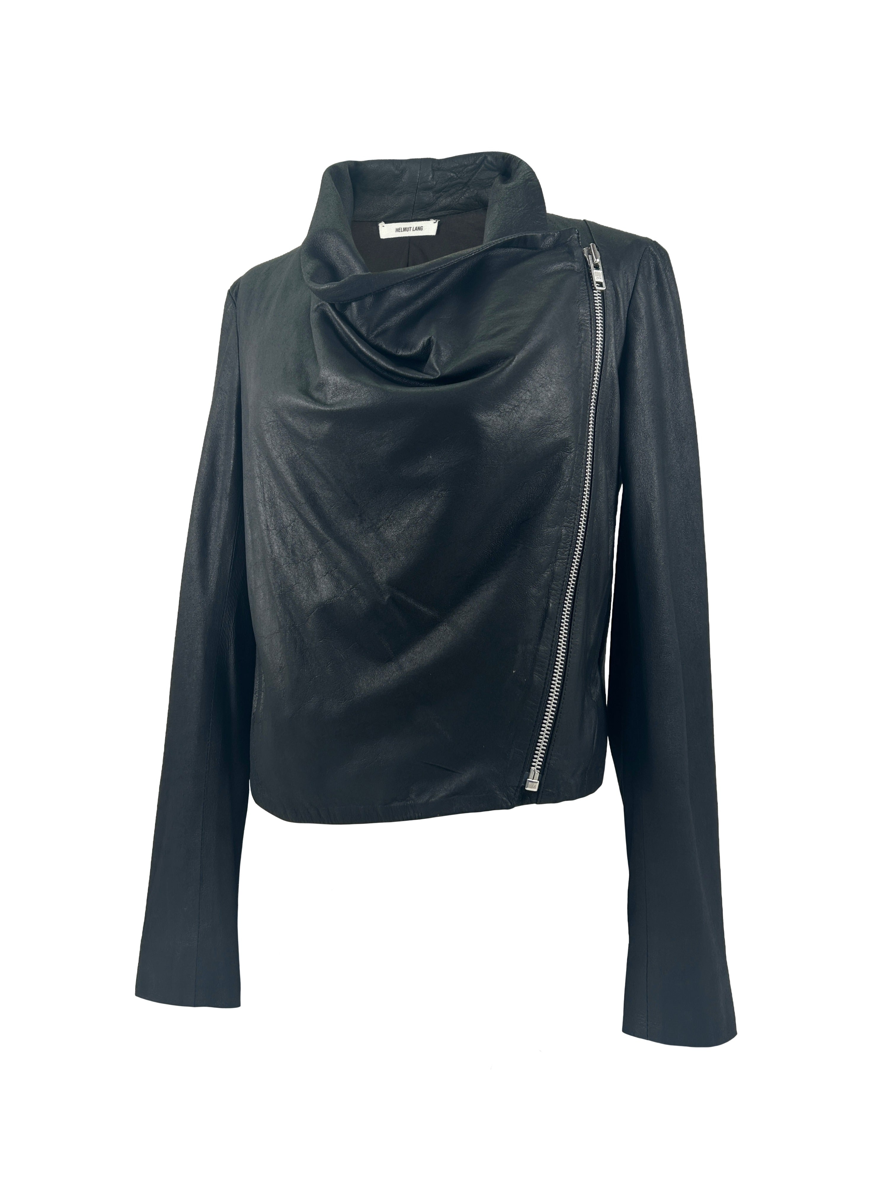 Helmut Lang Spring 2015 Sample Leather Jacket