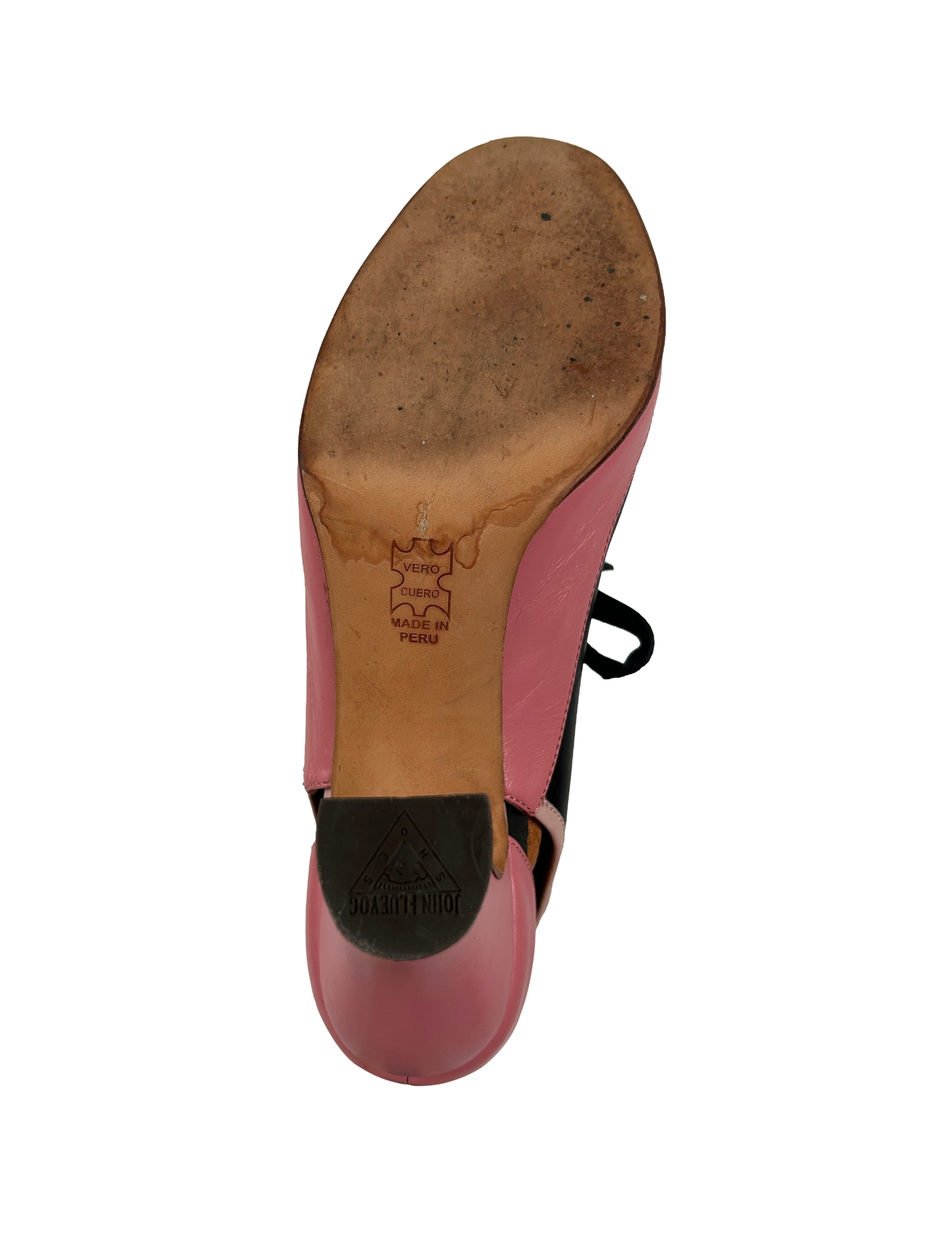 John Fluevog Size 8 Revelation Embroidered Heels