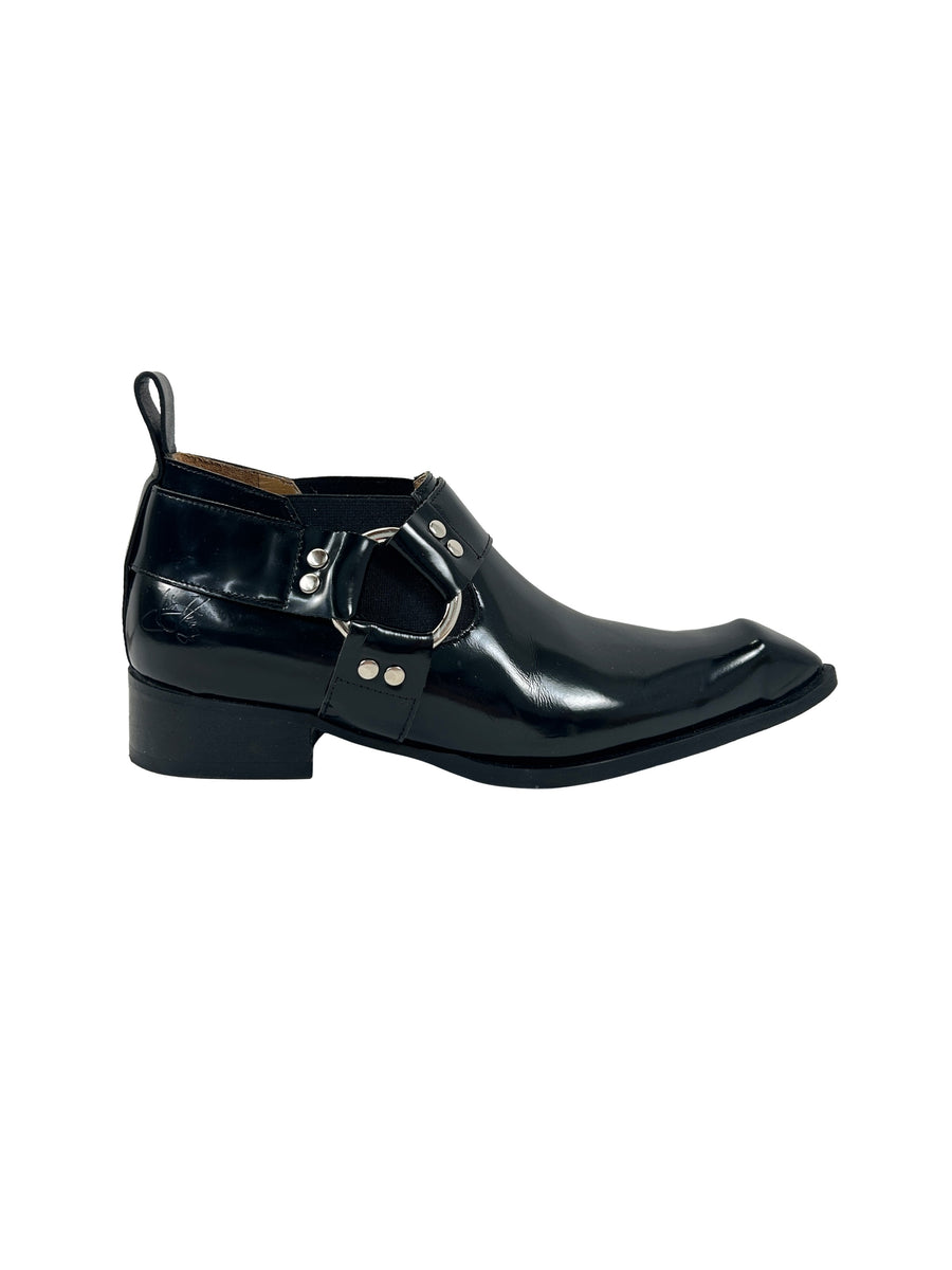 John Fluevog Size 6 Priscilla Harness Swordfish Shoes