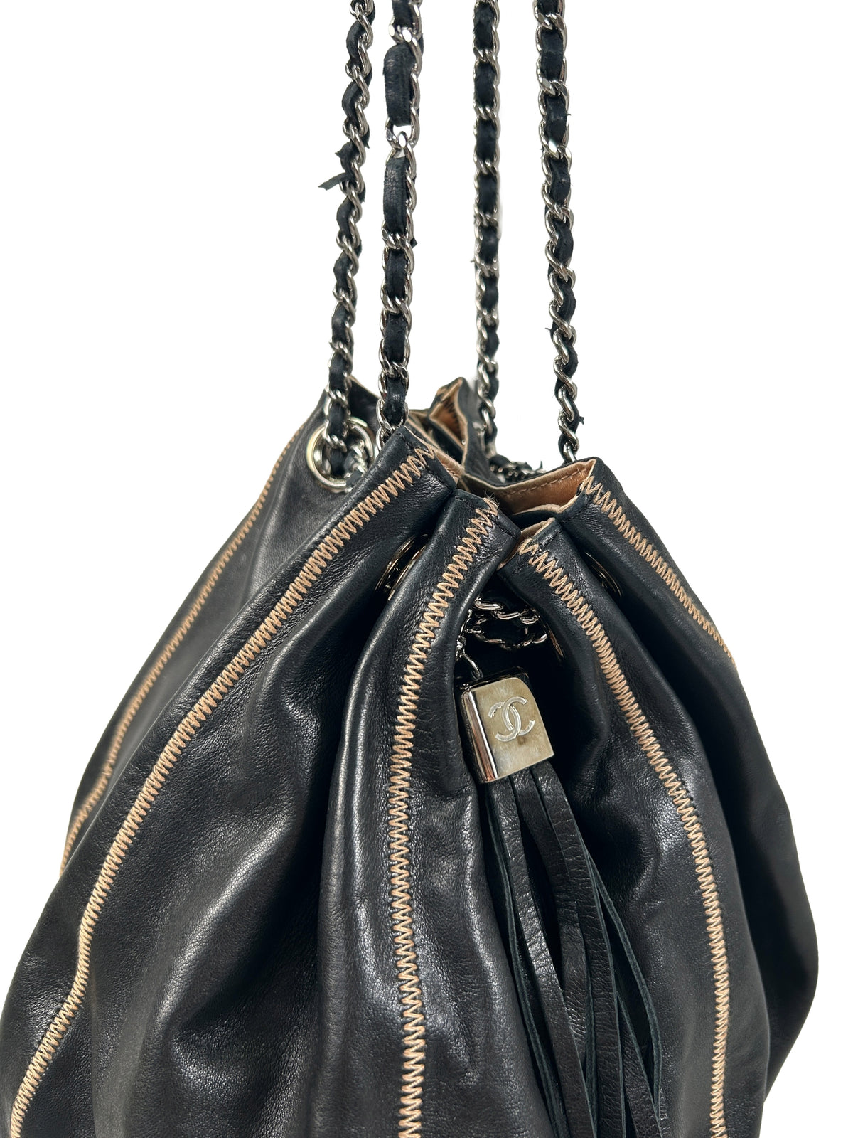 Chanel Vintage Reversible Mini Sac Cordon Bag