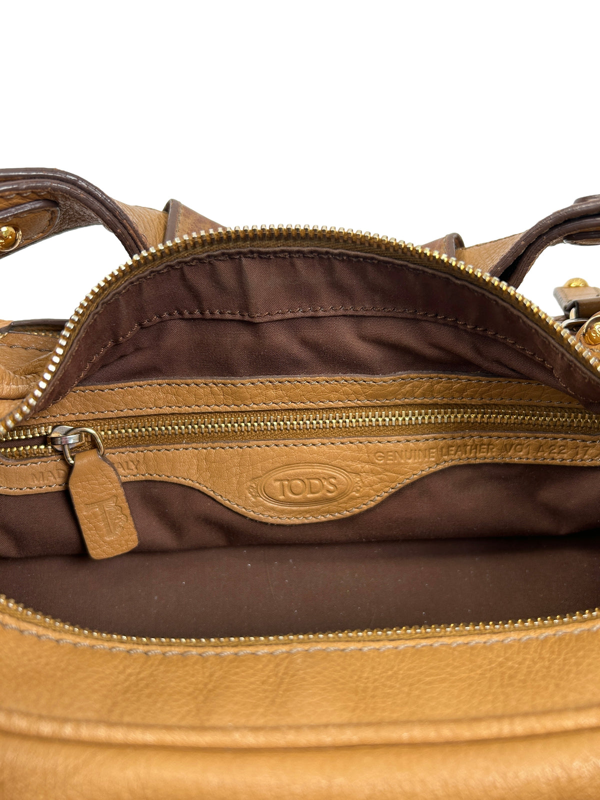 Tod's Multi-Pocket Leather Shoulder Bag