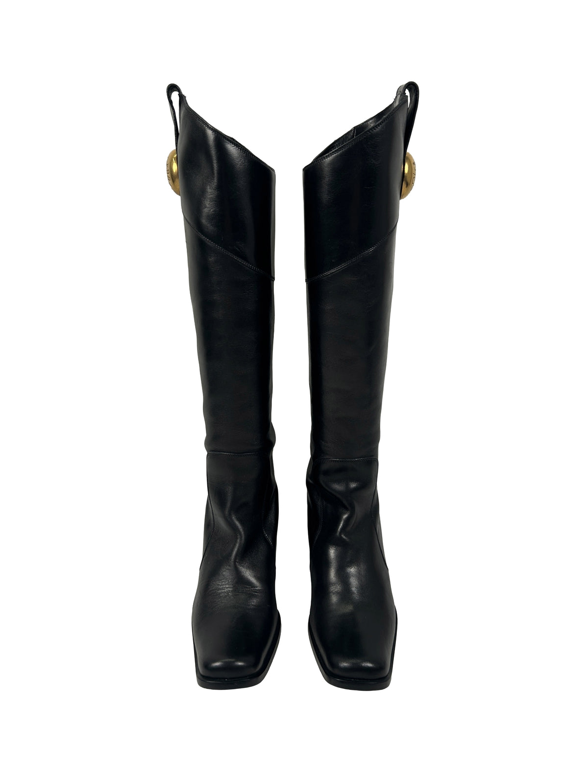 Dolce & Gabbana Size 36.5 Leather Riding Boots