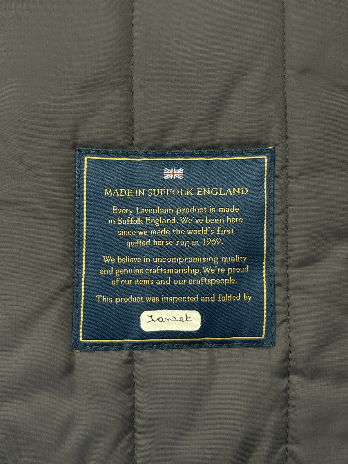 Lavenham Size 42 Quilted Side Tie Gilet