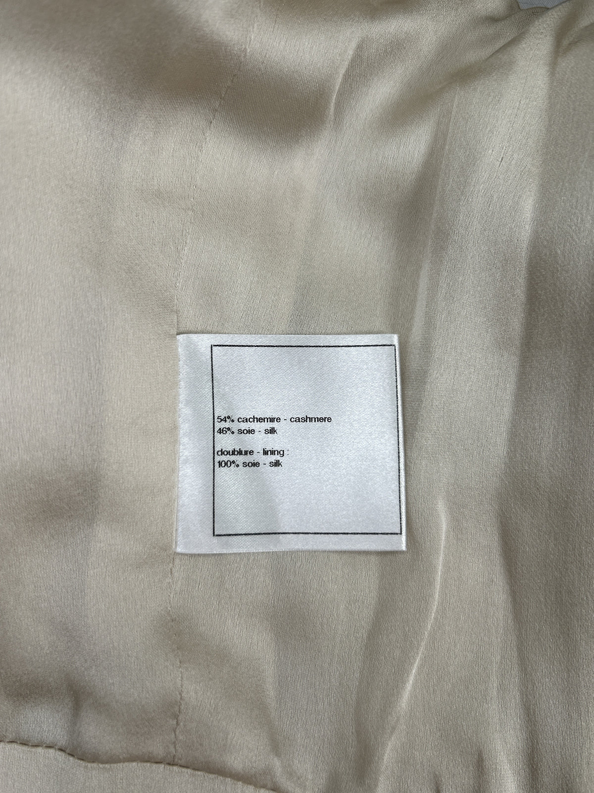 Chanel Size 36 FW 2010 Cashmere & Silk Fringe Trim Dress