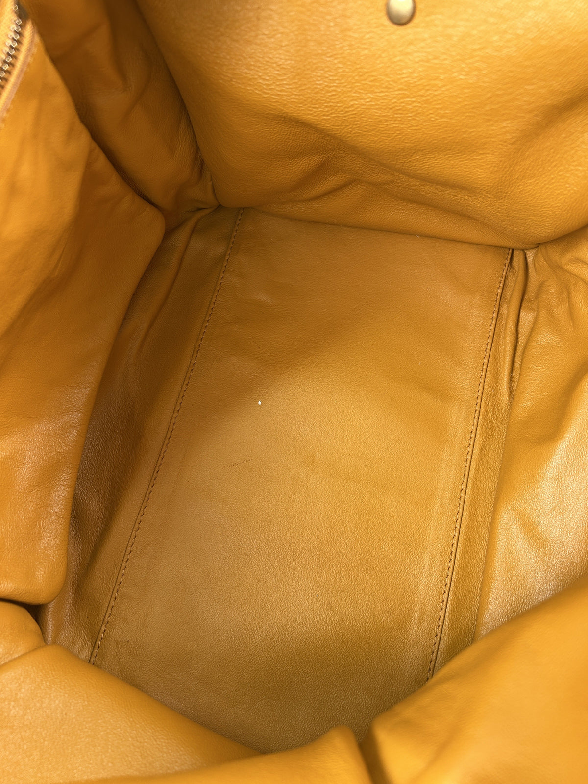 Celine Yellow Mini Luggage Tote Bag