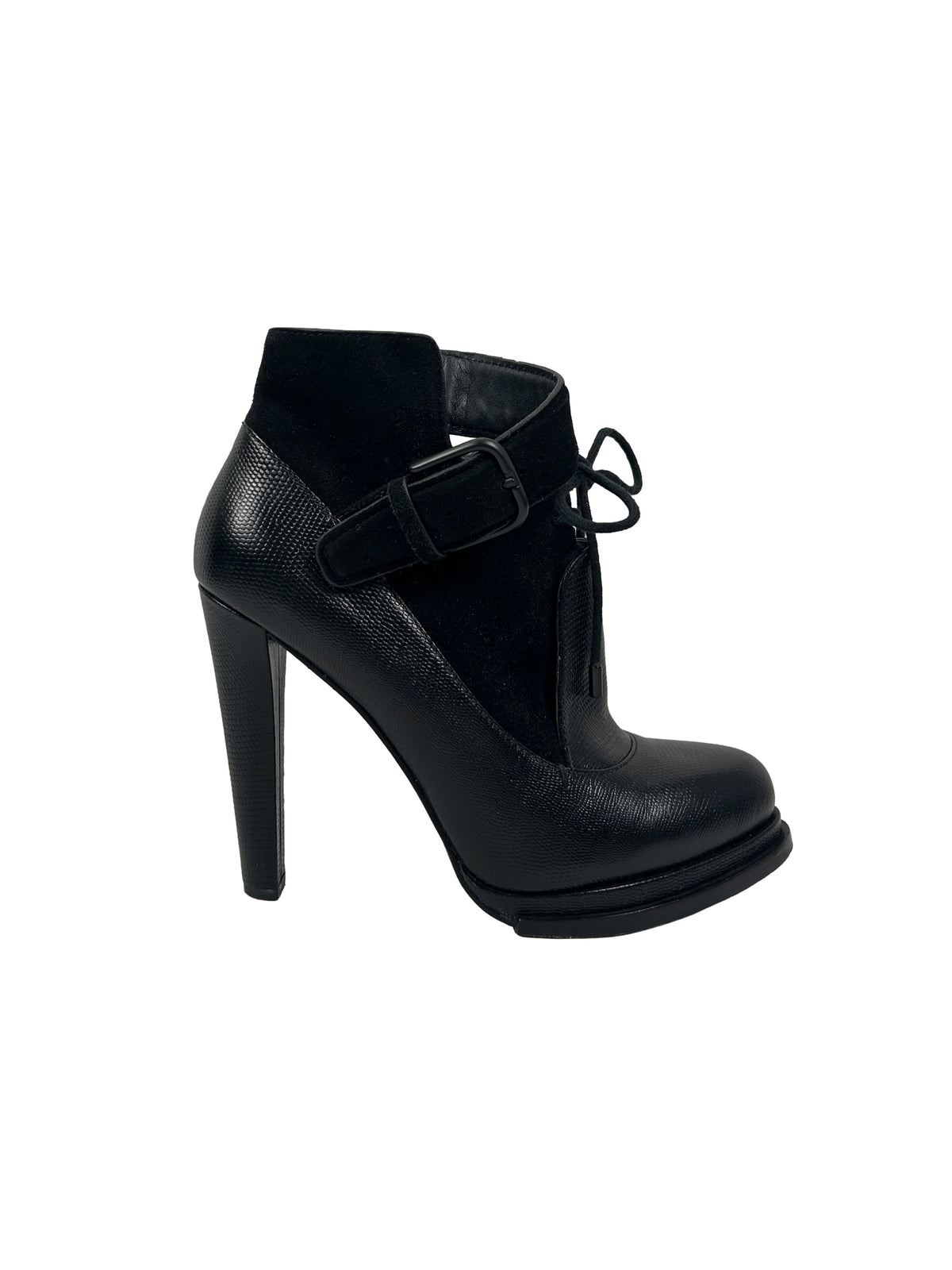 Alexander Wang Size 39 Lace-Up Platform Ankle Boots