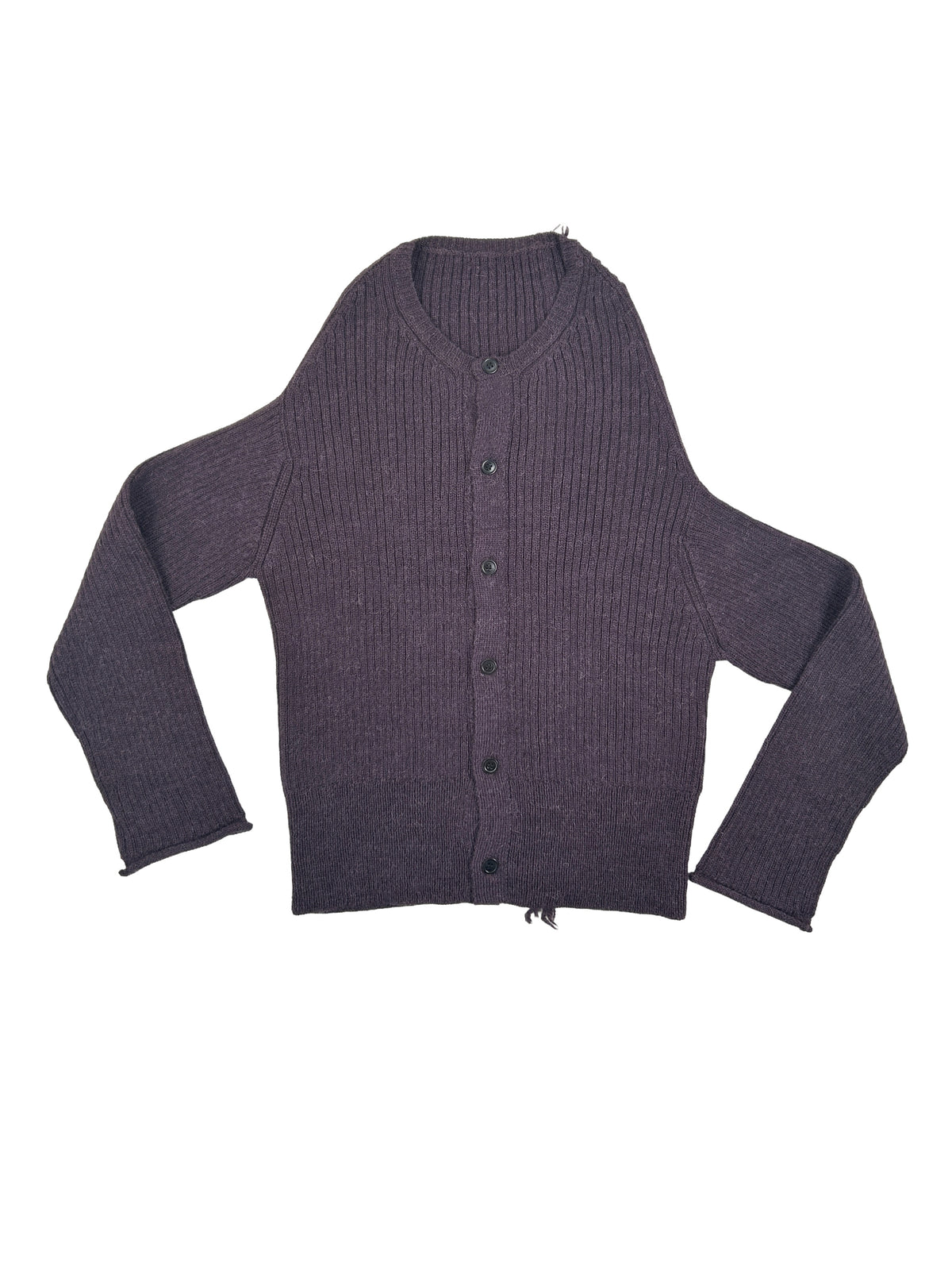 Y's Size 2 Asymmetrical Drop-Shoulder Cardigan