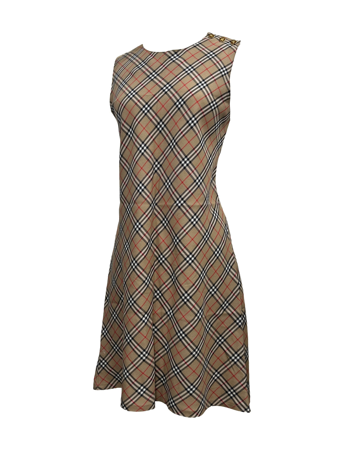 Burberry Size 6 Vintage Nova Check Dress
