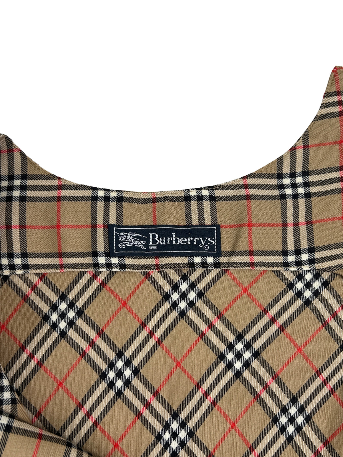 Burberry Size 6 Vintage Nova Check Dress