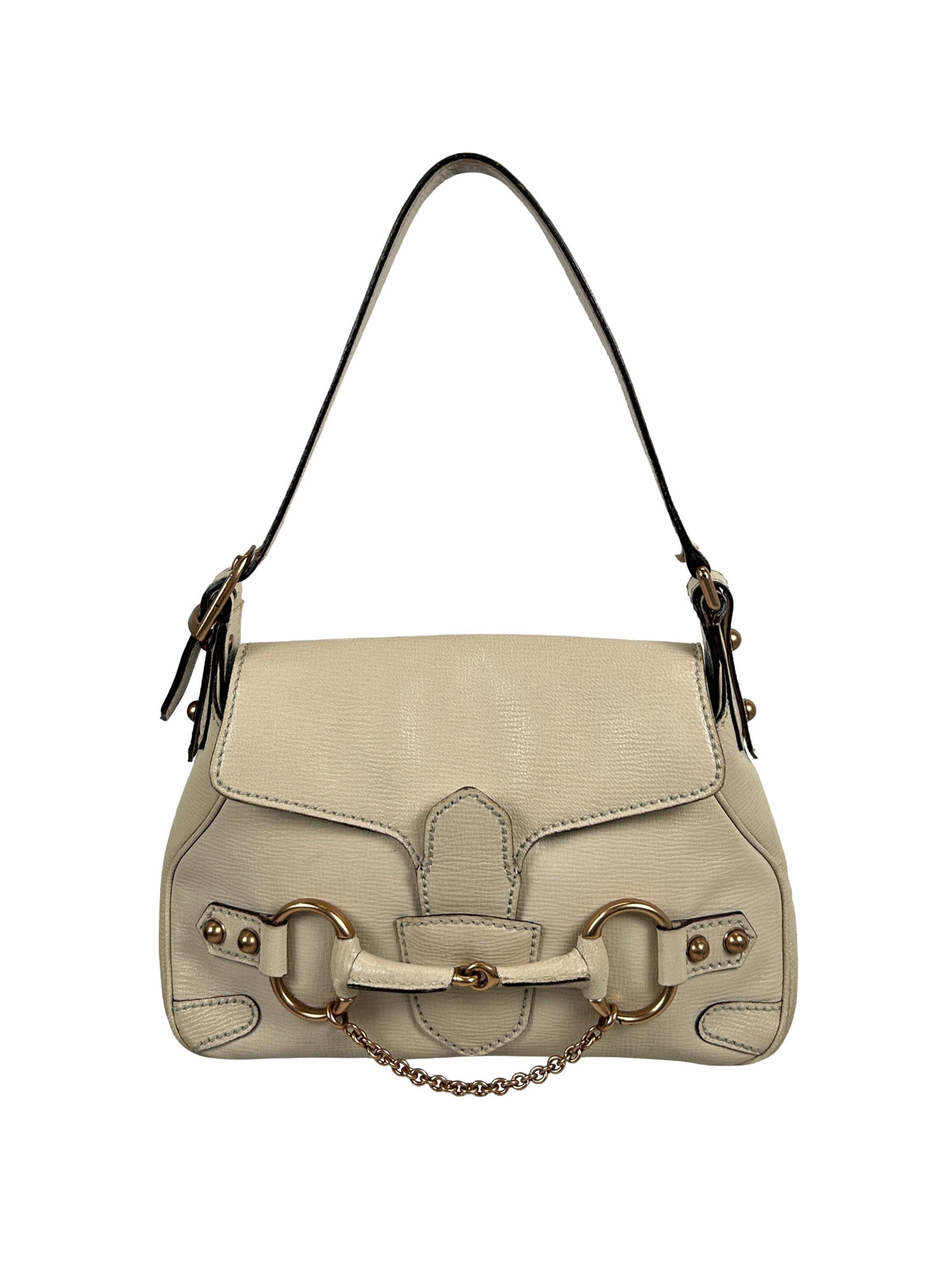 Gucci Vintage Horsebit Chain Shoulder Bag