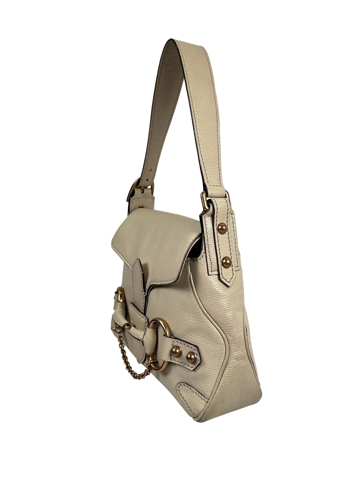Gucci Vintage Horsebit Chain Shoulder Bag
