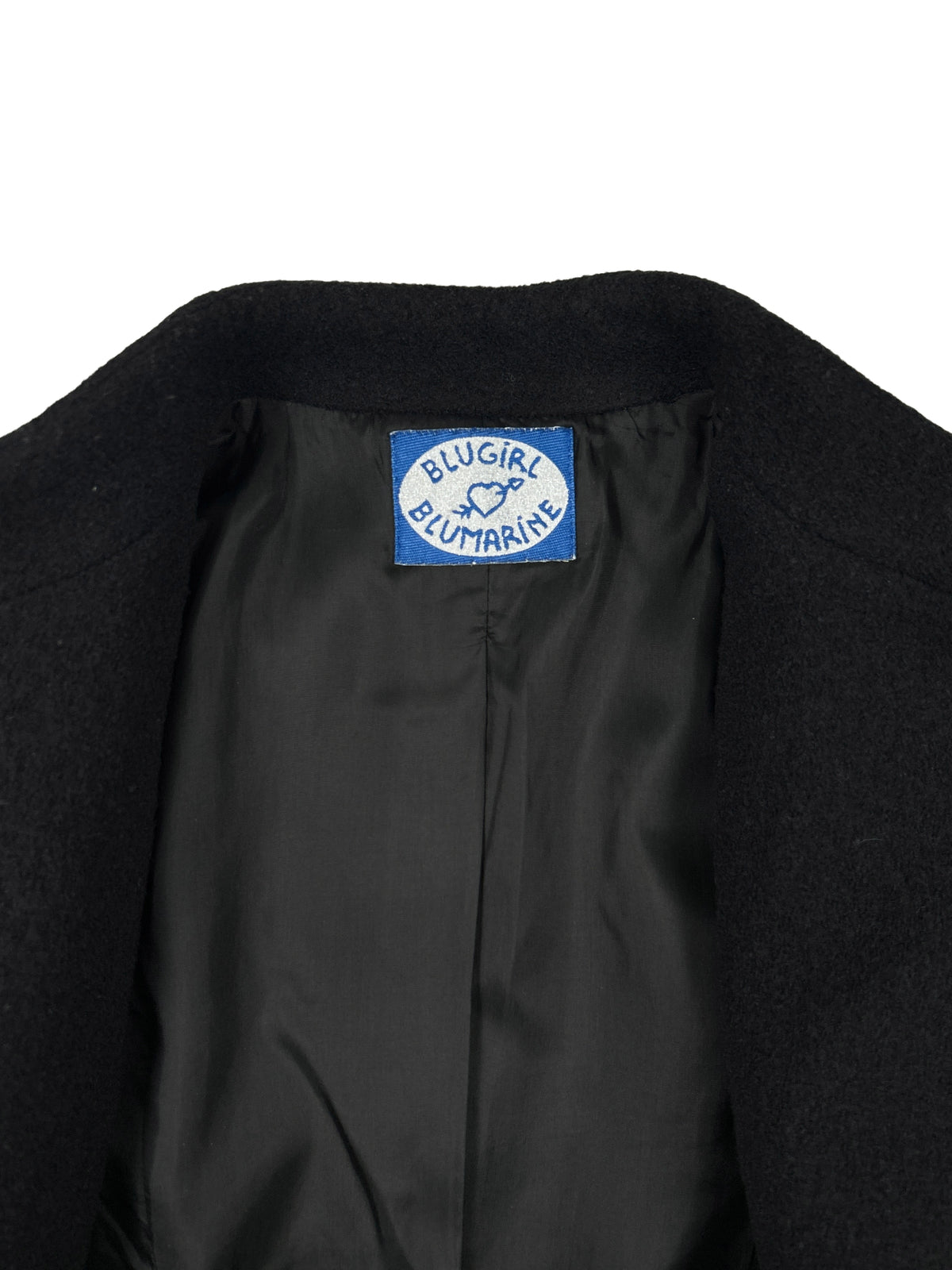 Blugirl by Blumarine Size 40 Wool Pom-Pom Coat
