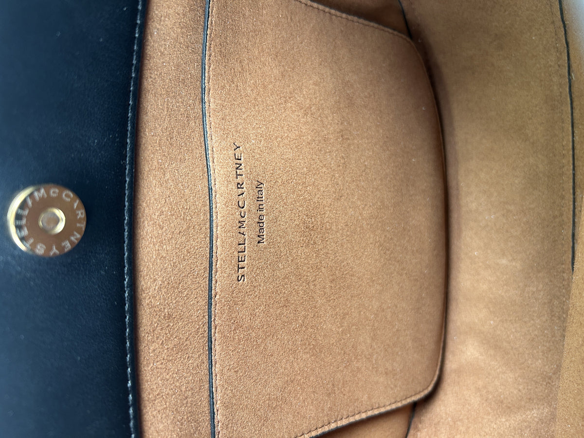 Stella McCartney Frayme Faux-Shearling Bag