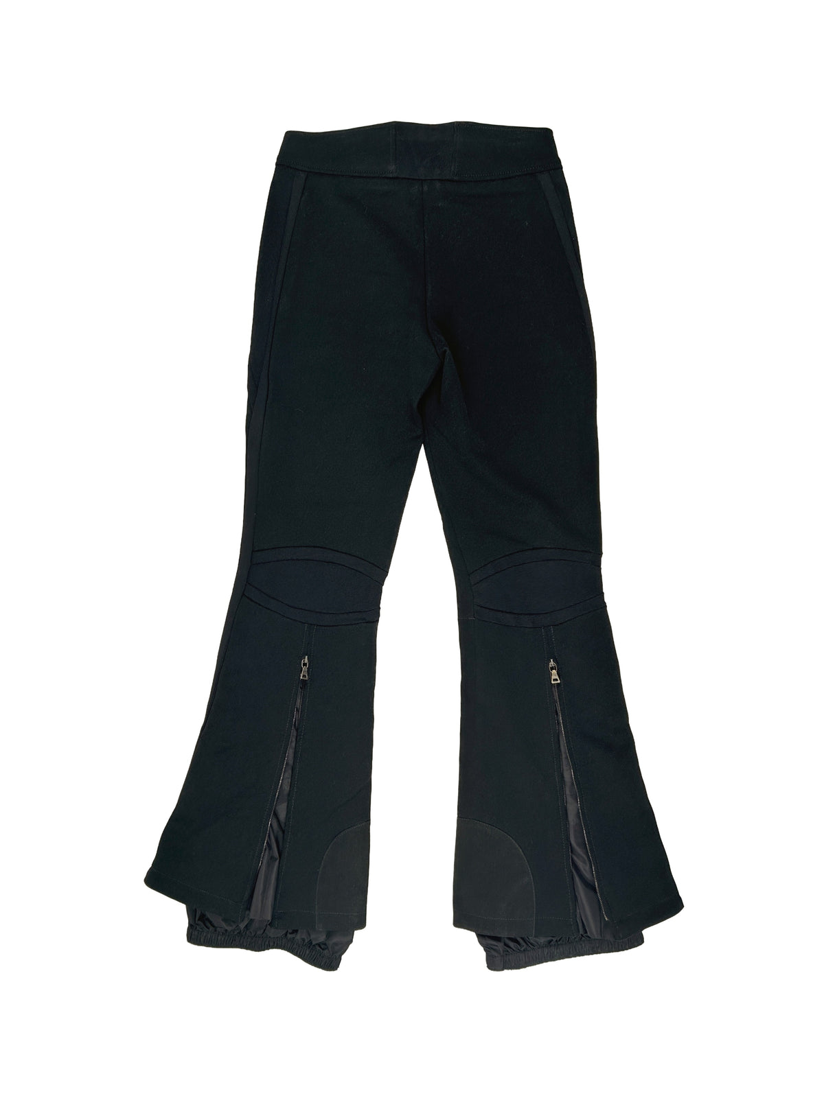 Prada Size 40 Black Flare Leg Ski Pants
